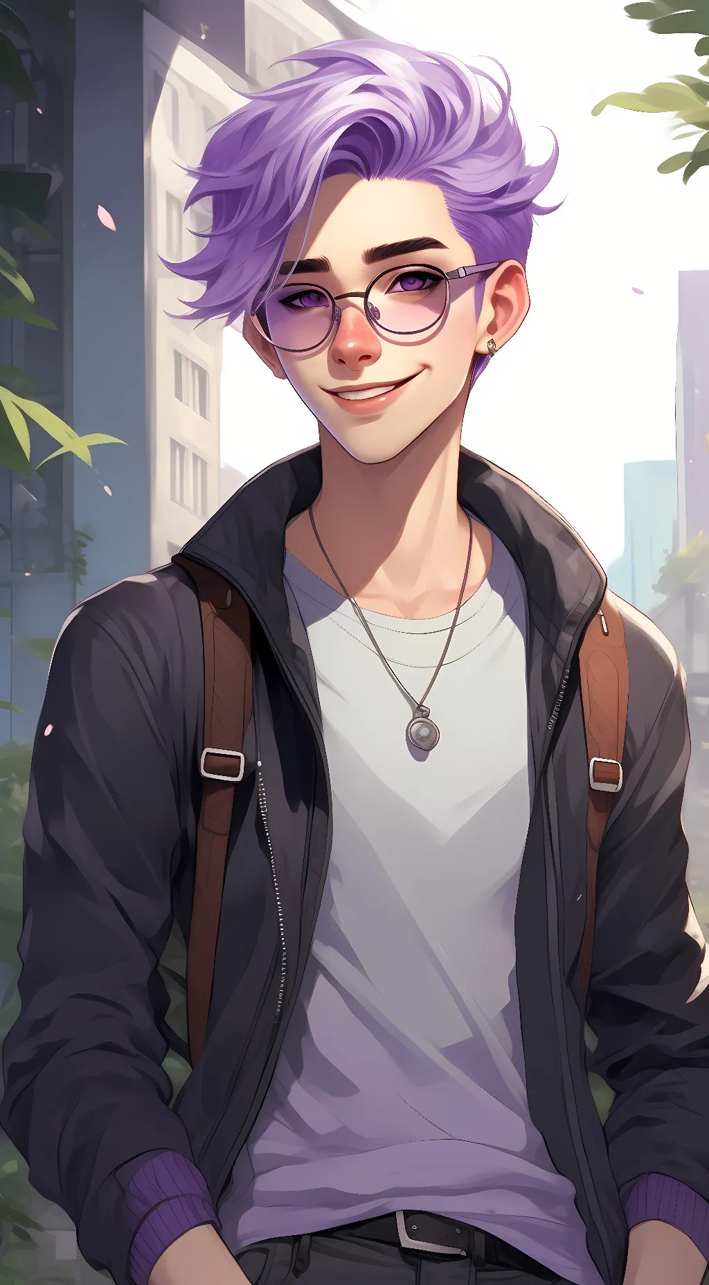 ai character: digit background