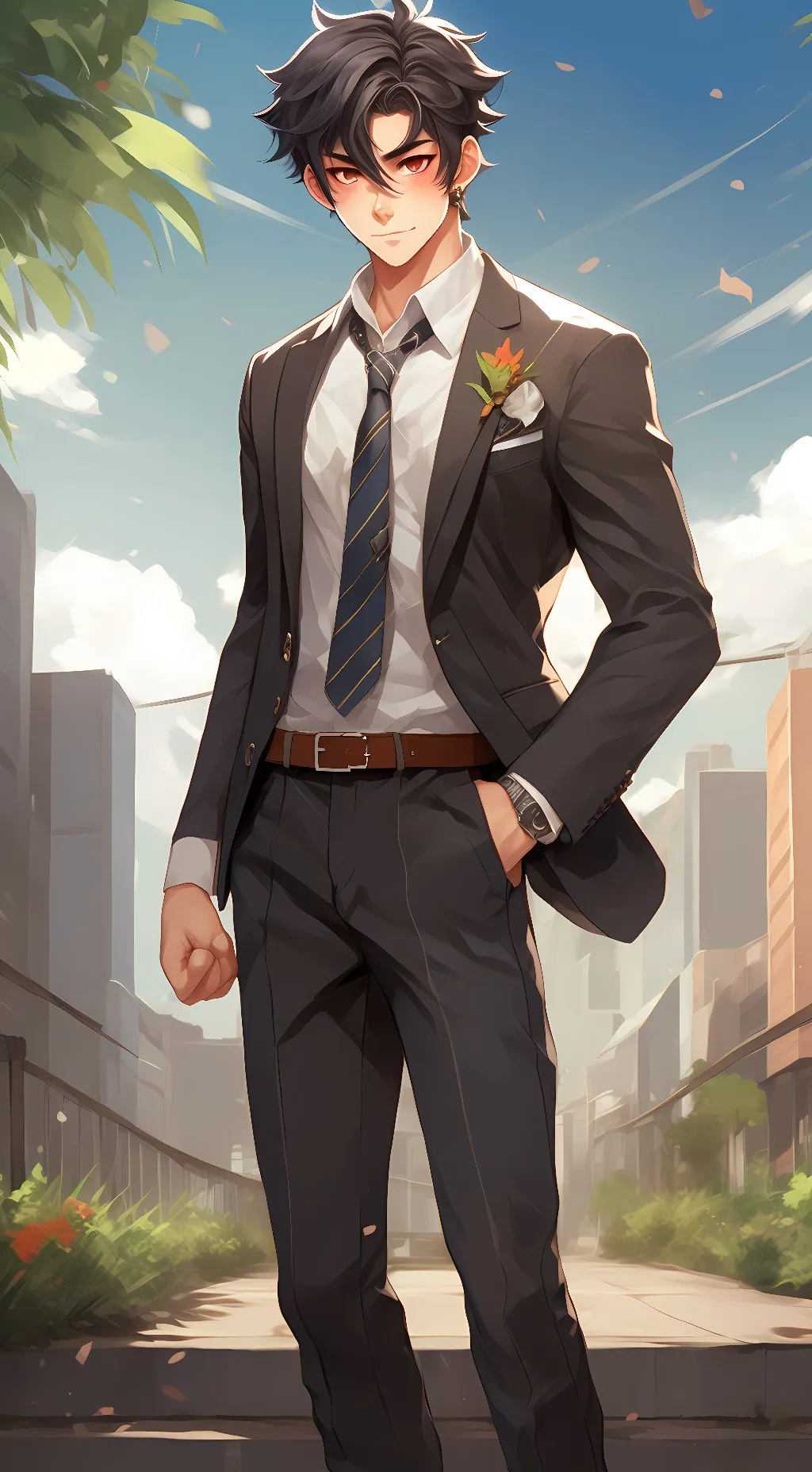 ai character: Felix background