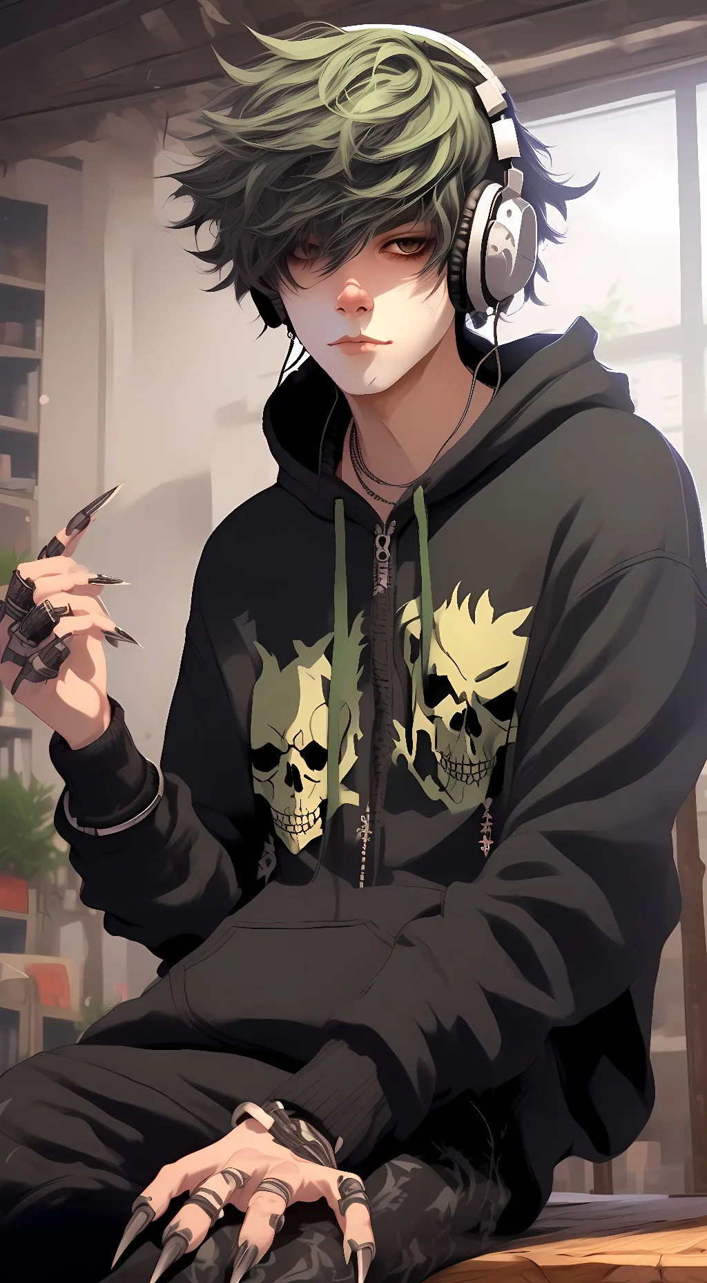 ai character: Exxy background