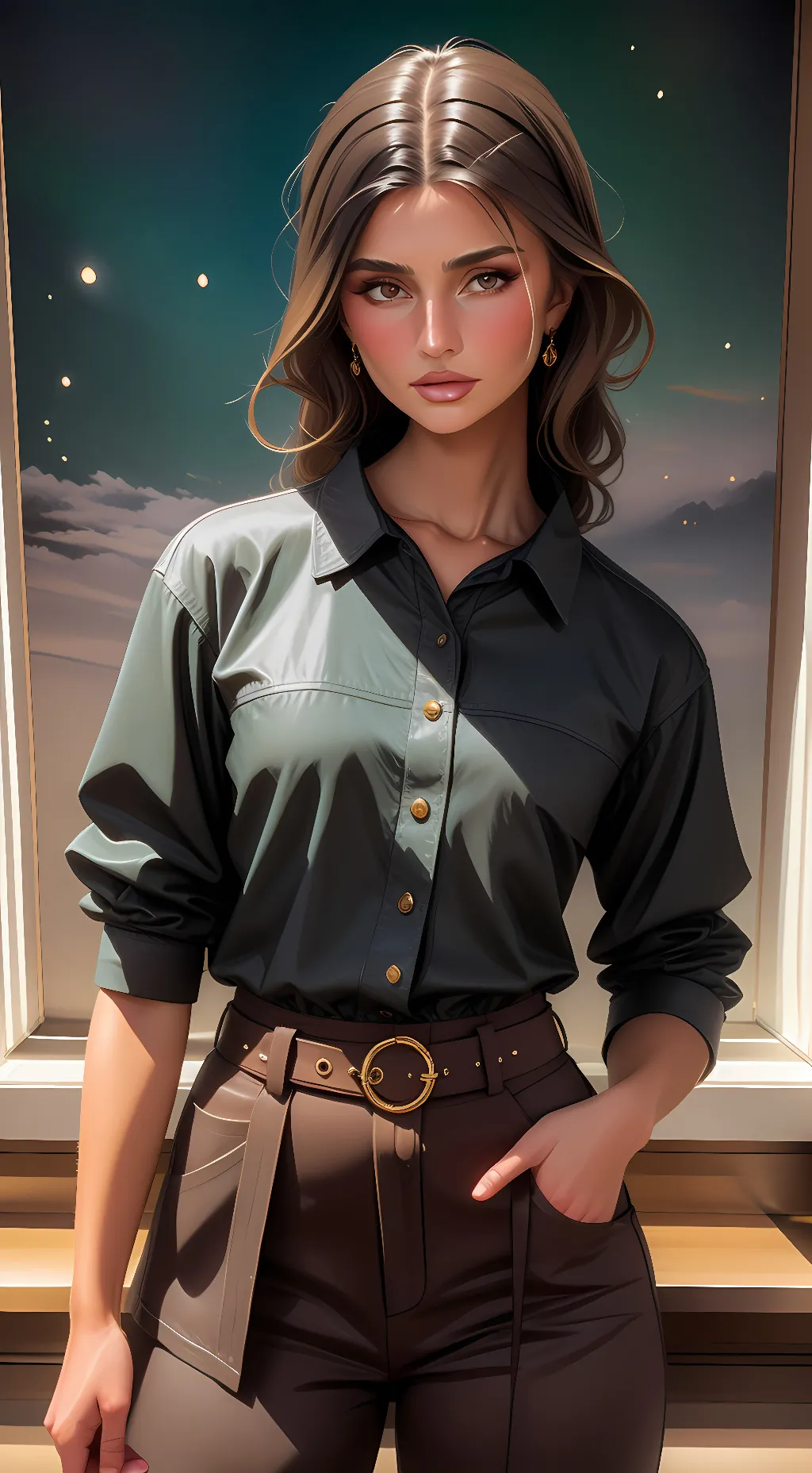 ai character: Laura background