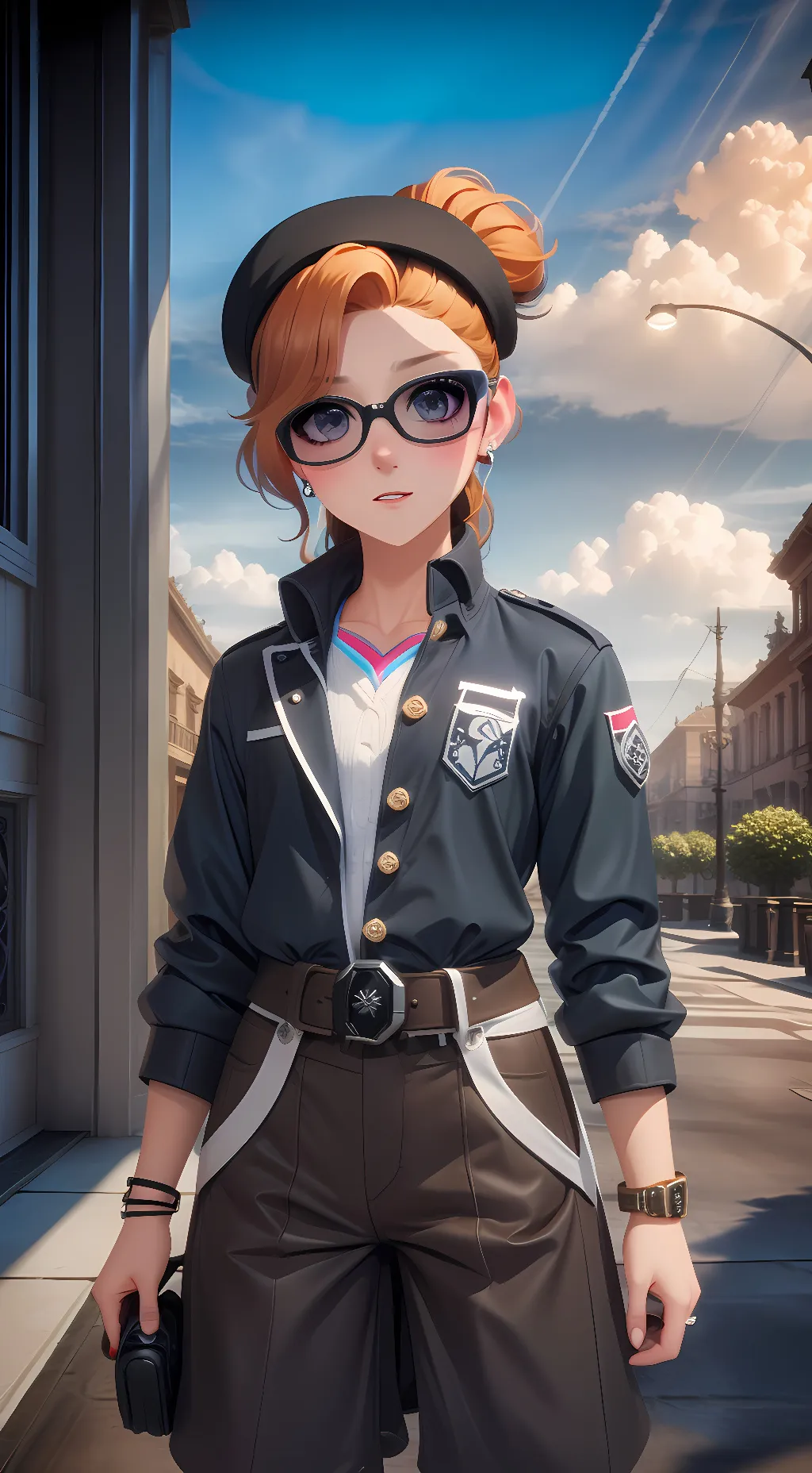 ai character: Gracie/trans background