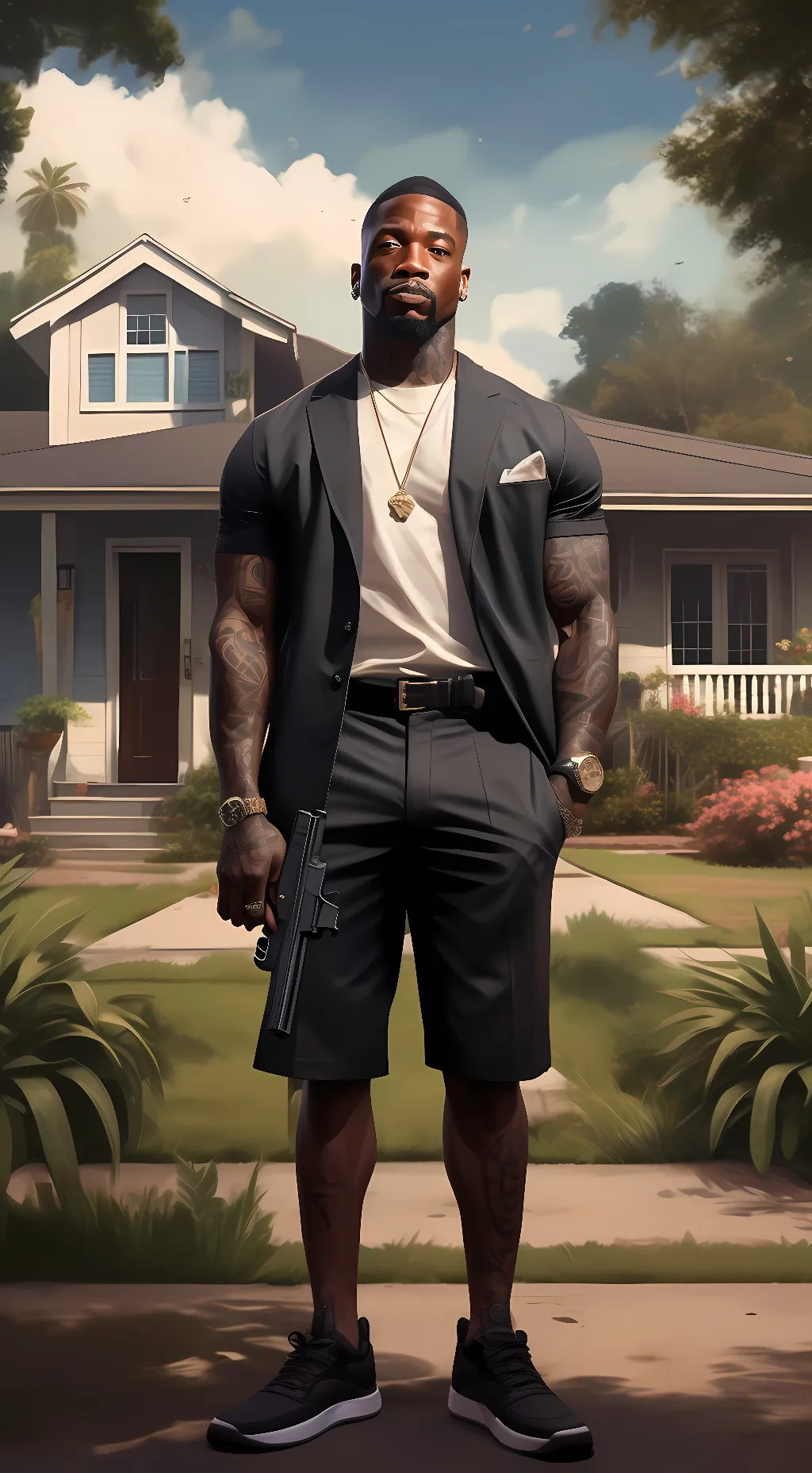 ai character: Marcus Dixon background