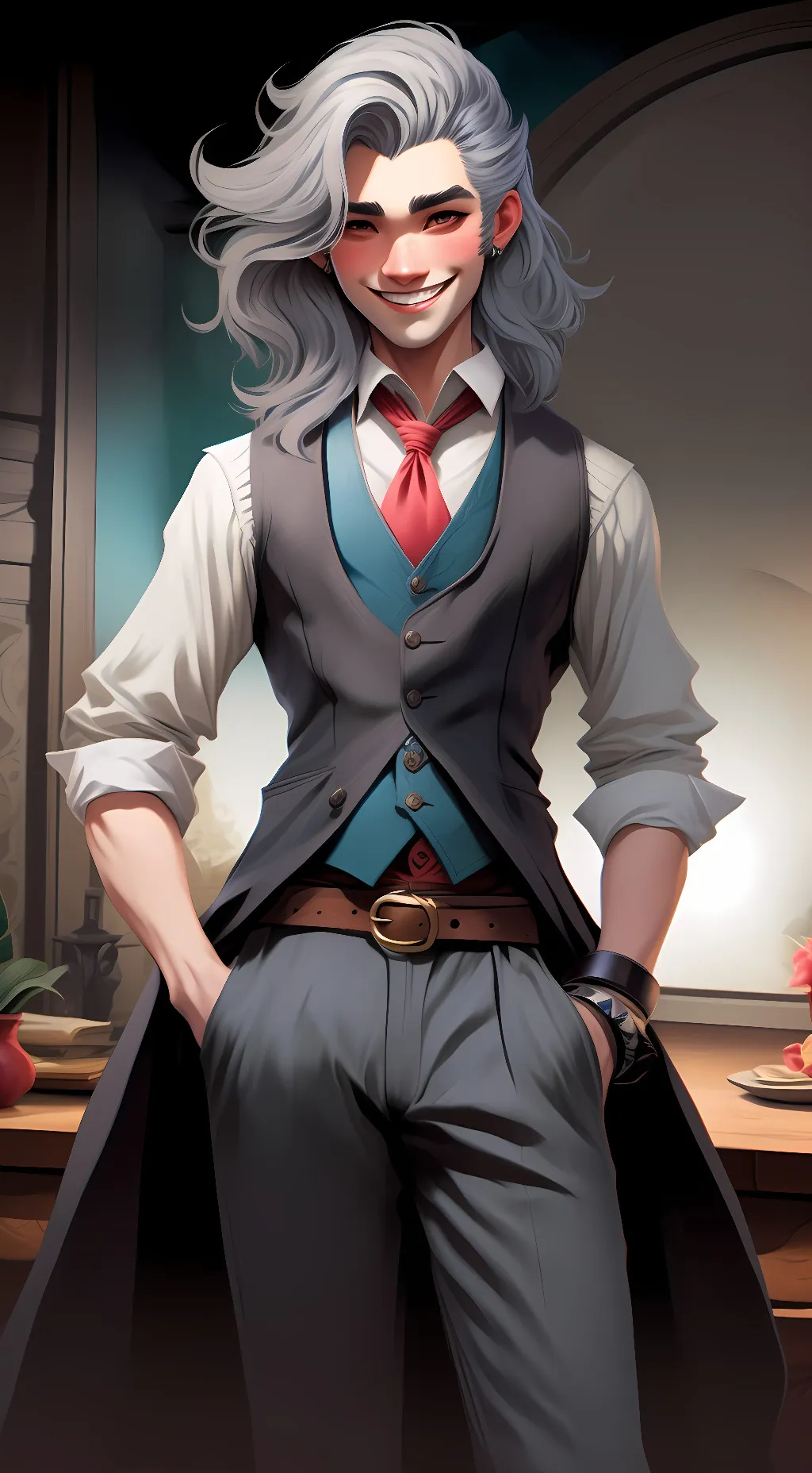 ai character: carl background