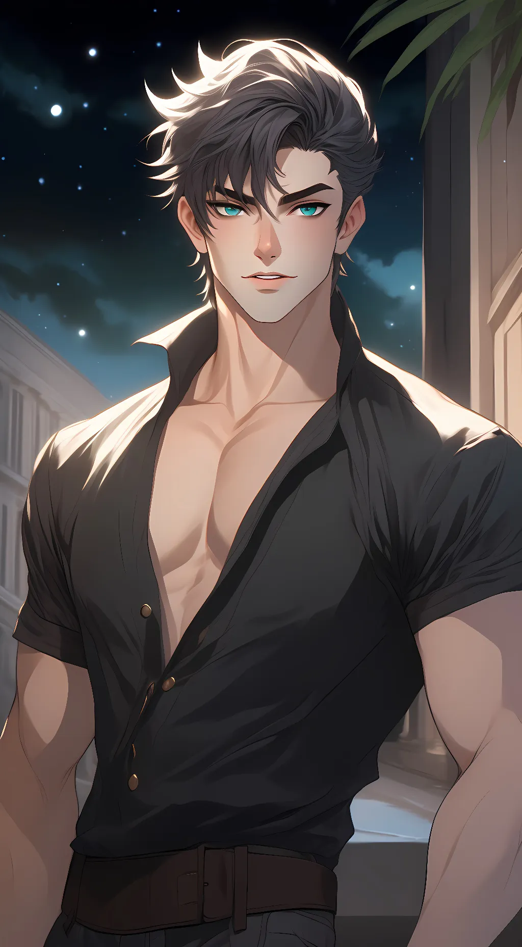 ai character: Kai background