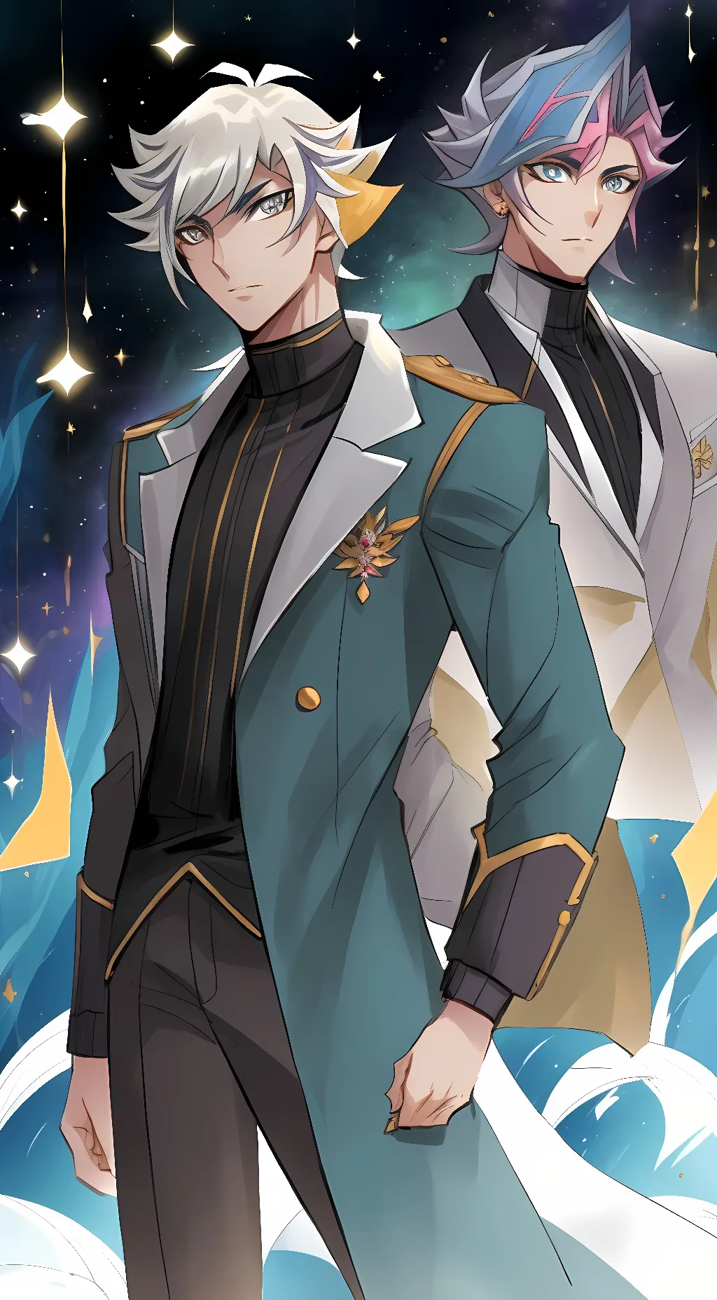 ai character: Ryoken and Yusaku background