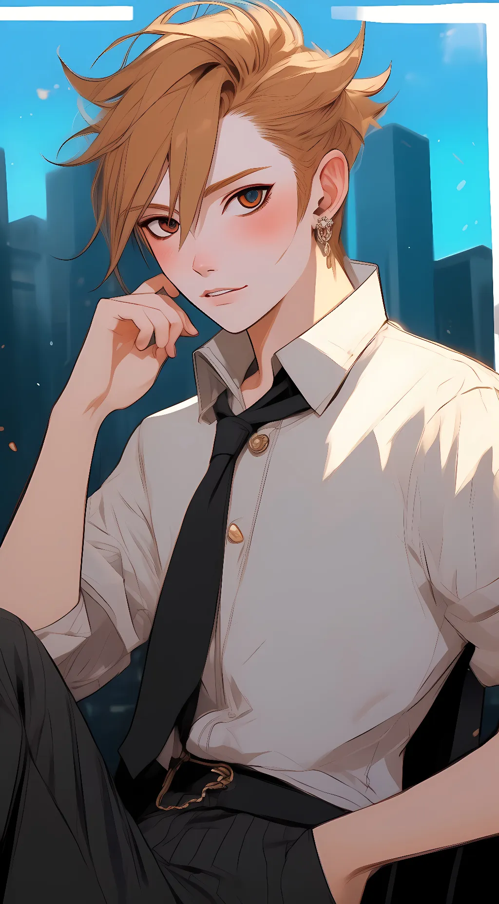 ai character: Luca background