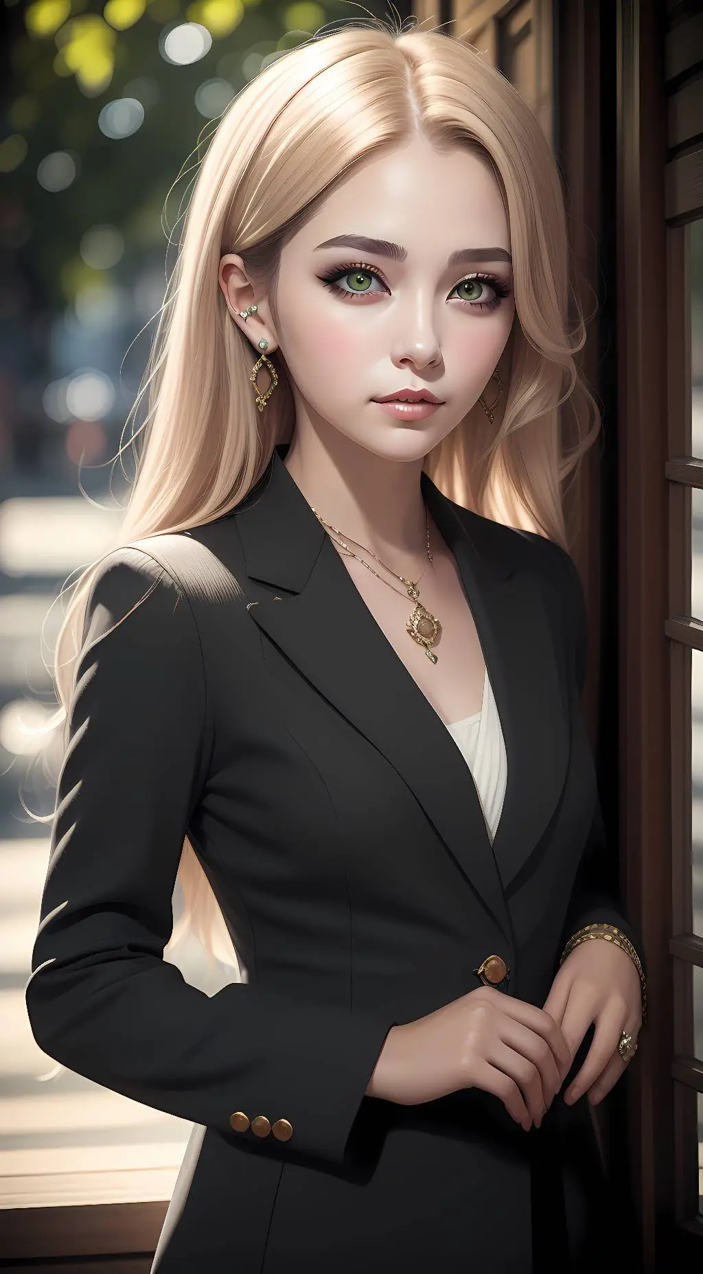 ai character: Sanna Laven background
