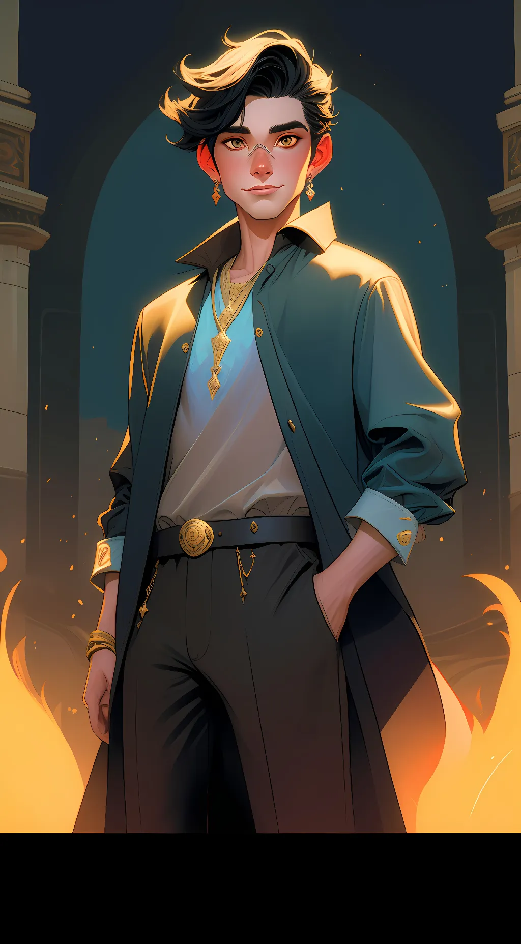 ai character: max background