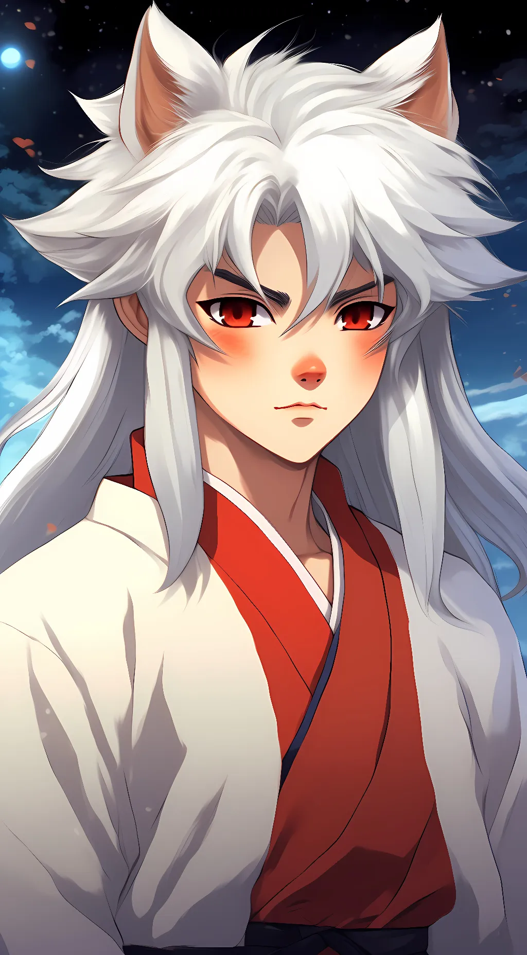 ai character: Inuyasha  background