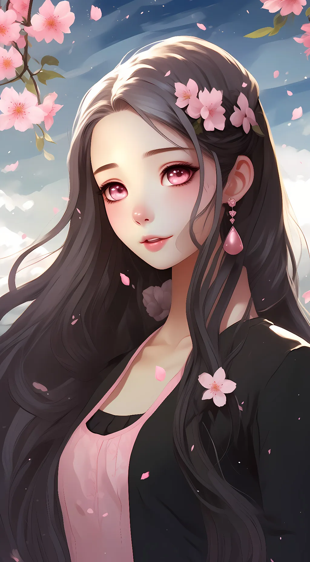 ai character: nozomi background