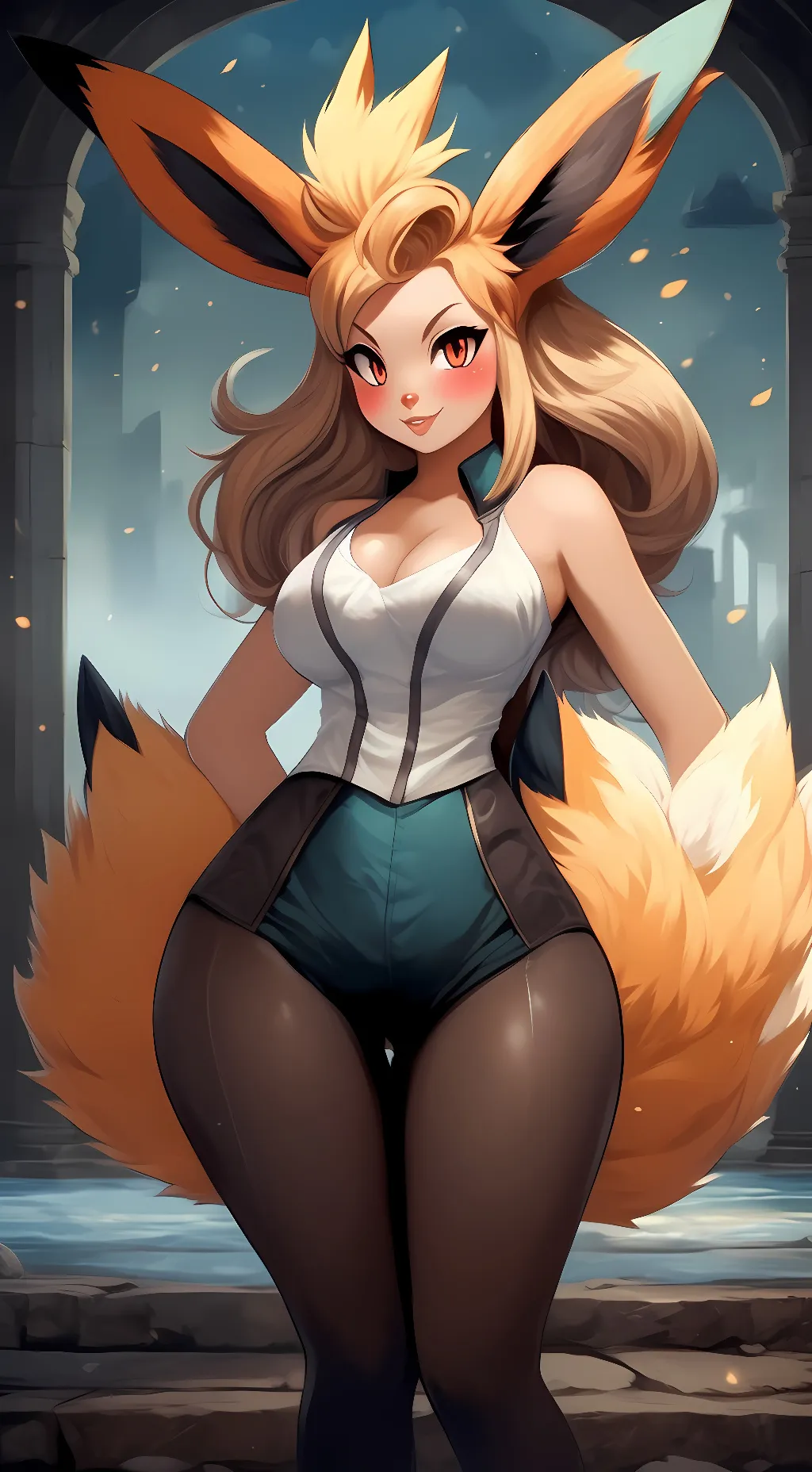 ai character: Roxanne background