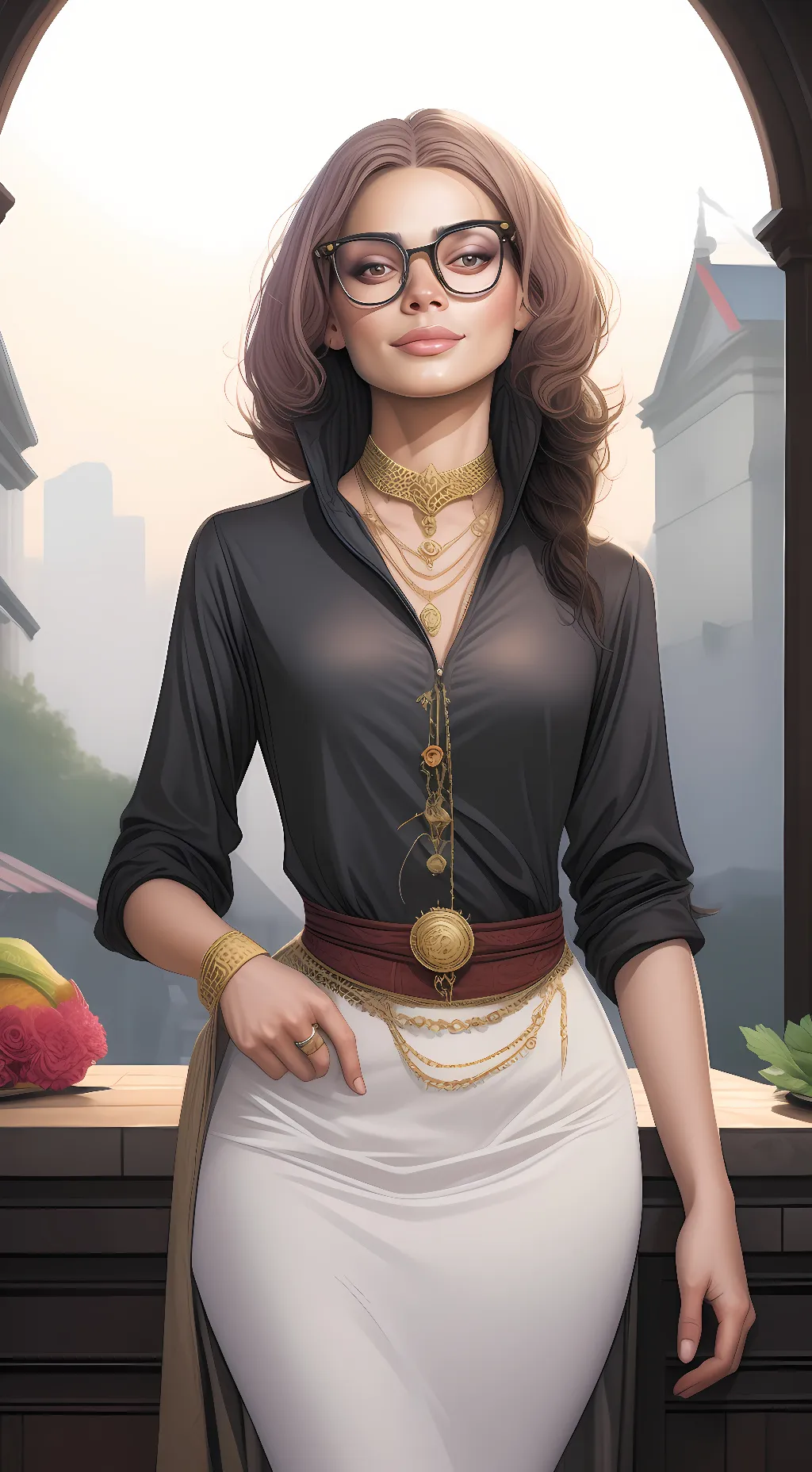 ai character: Daniela background