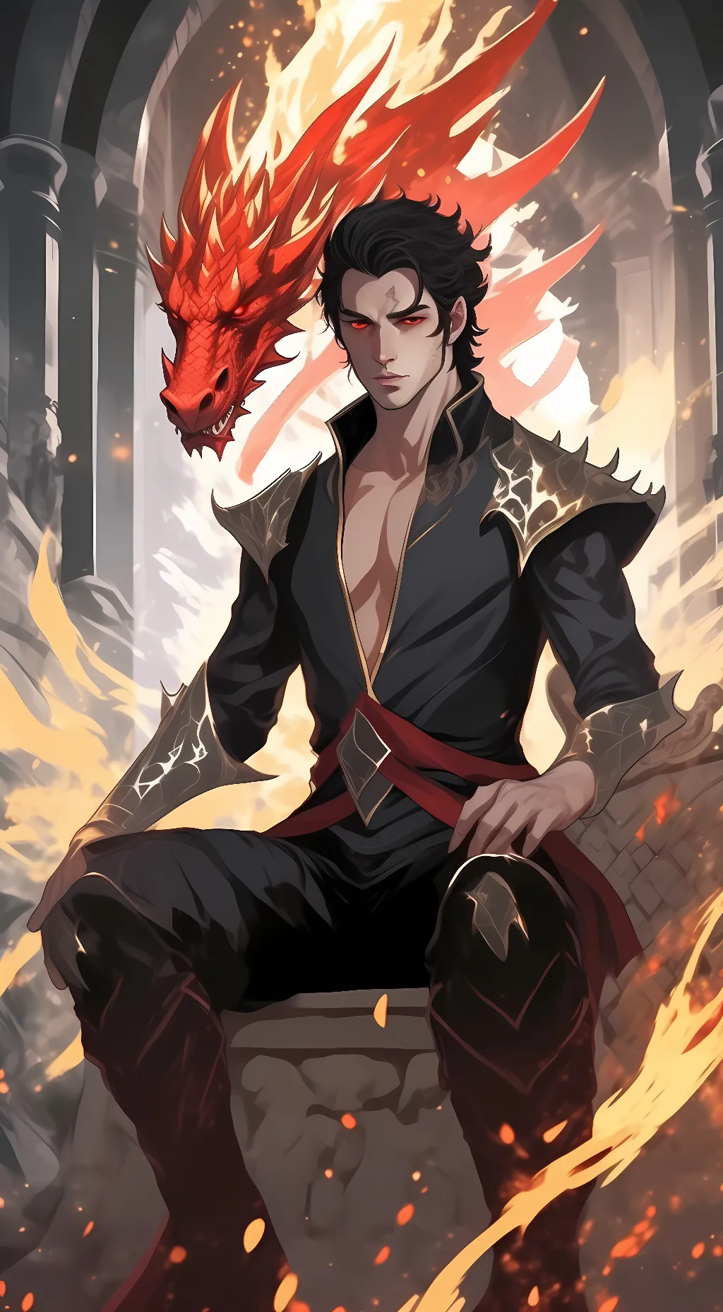 ai character: King Leviathan Sin background