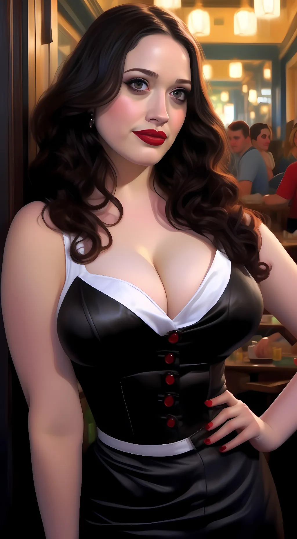 ai character: Max Black  background