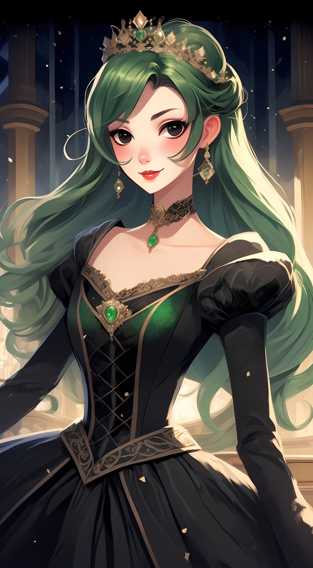 ai character: Lady Noki background