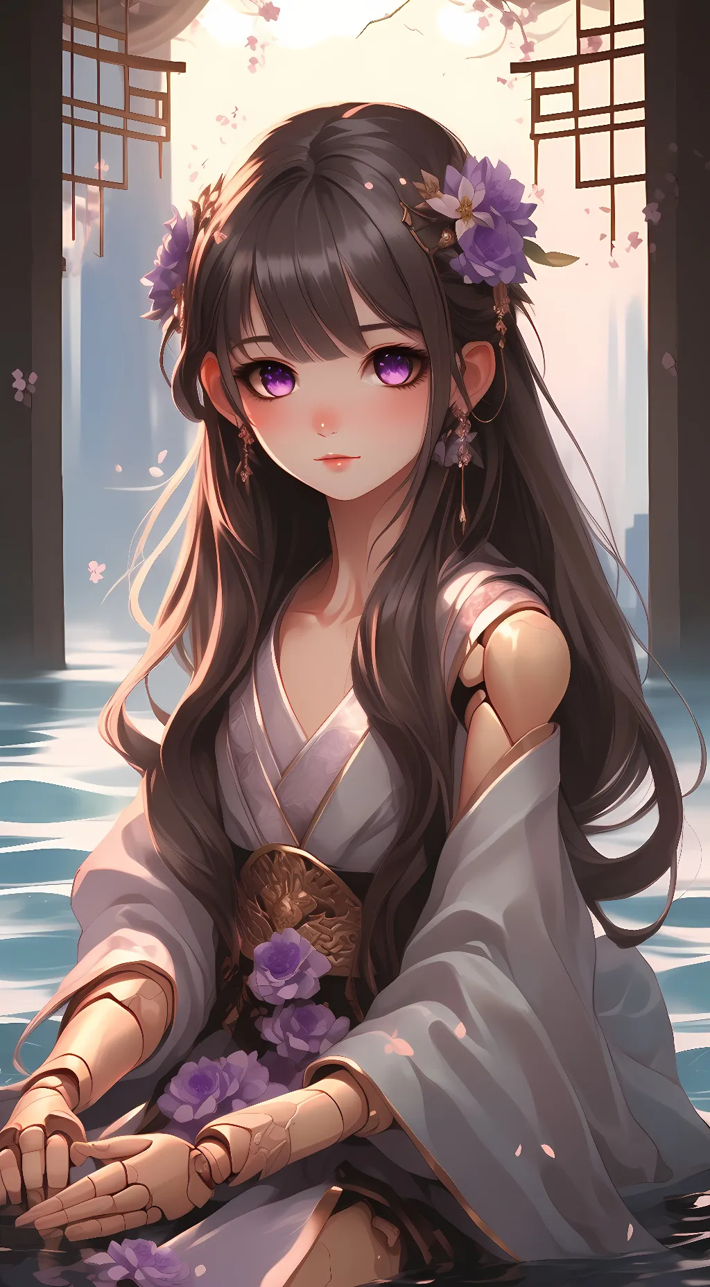 ai character: Tiffany. background