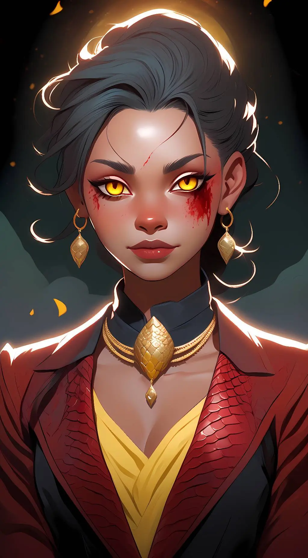 ai character: Avarona background