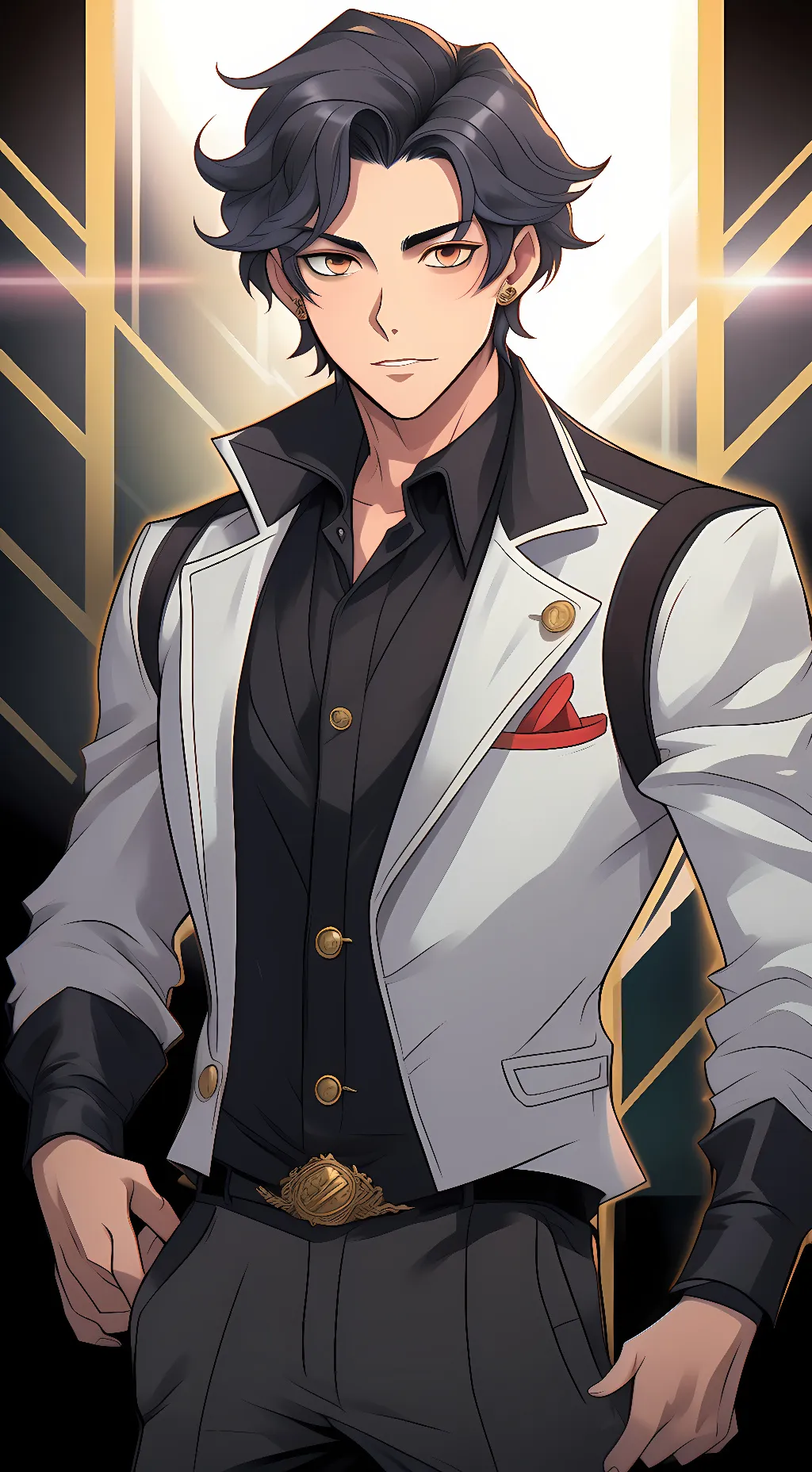 ai character: Mitch background