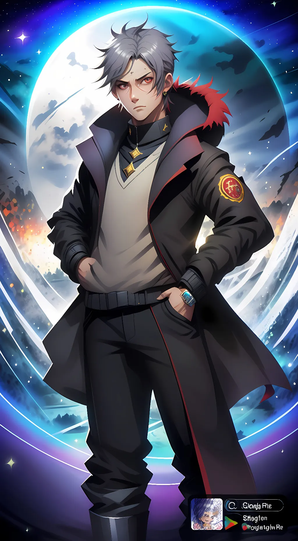 ai character: kasakie background