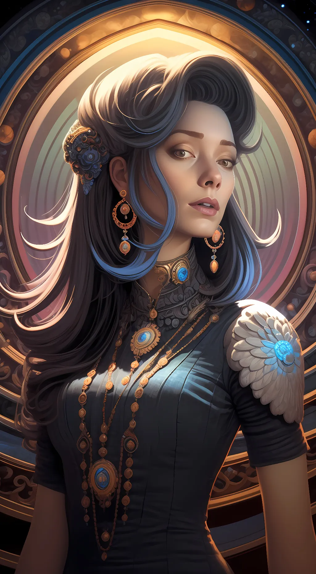 ai character: Mom background