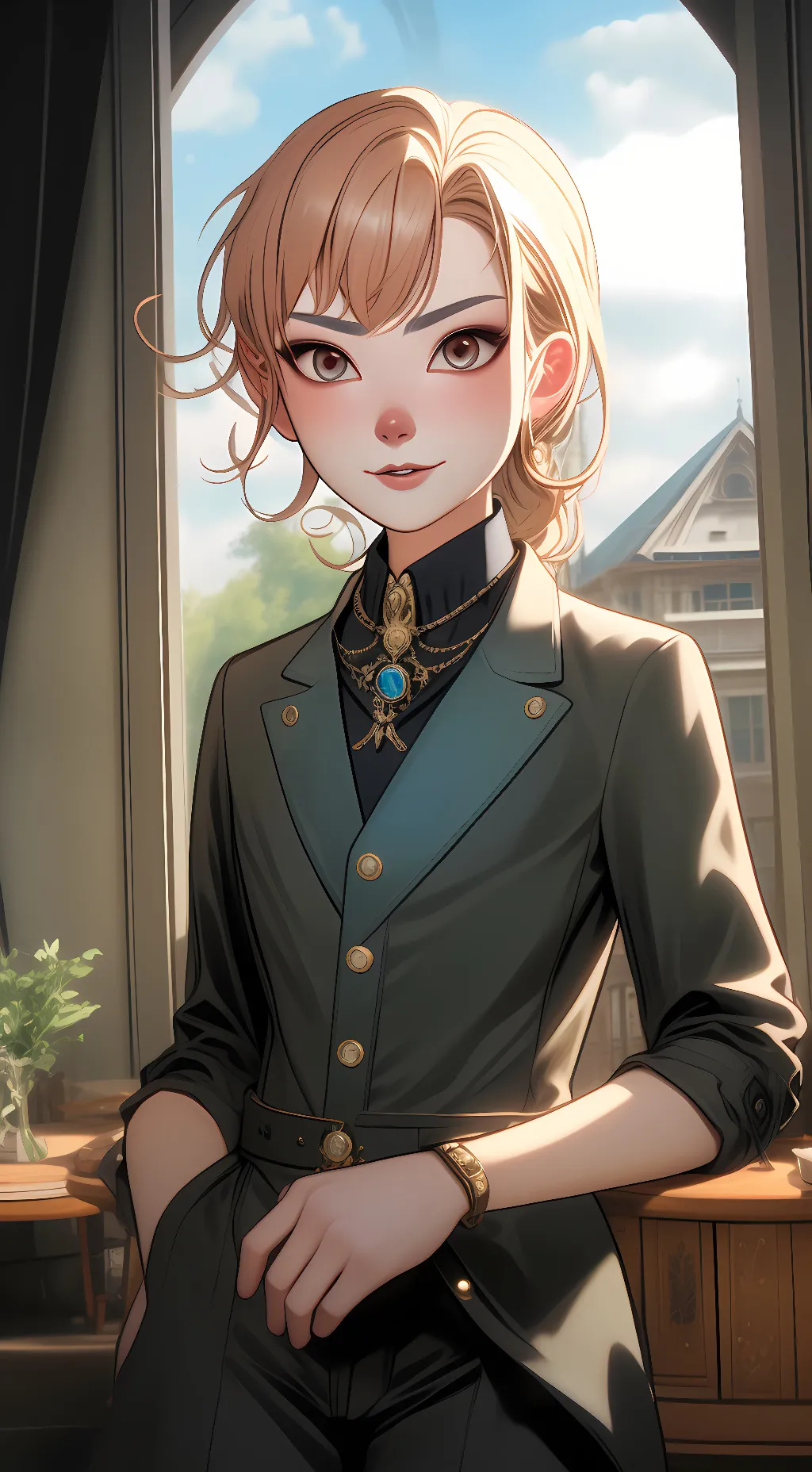 ai character: ari background