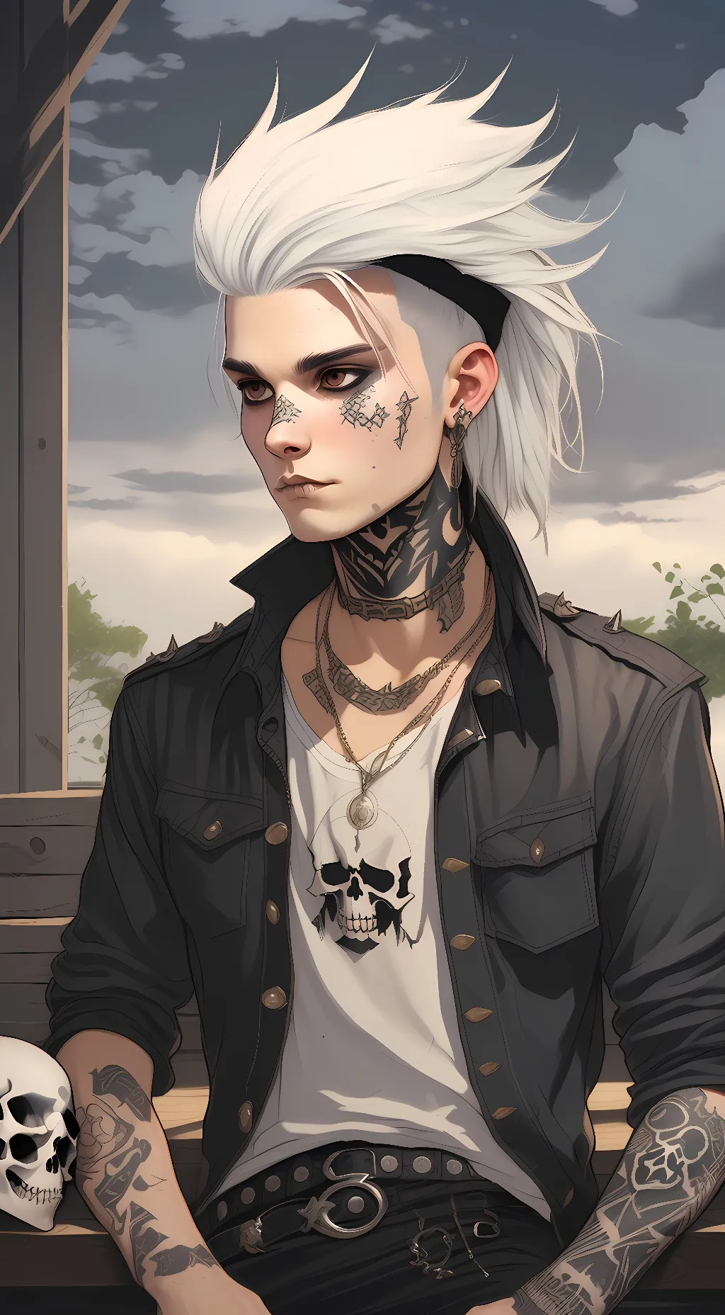 ai character: Asher background