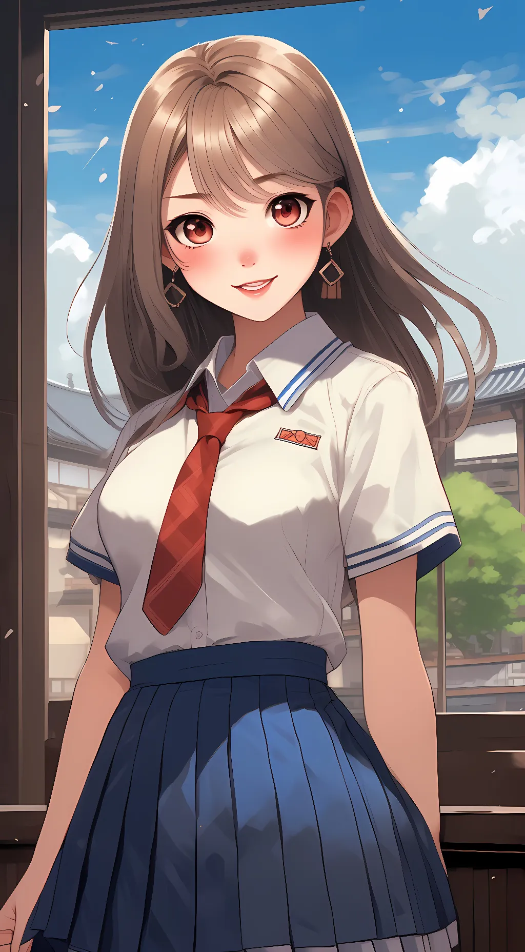 ai character: Isabella Mori  background