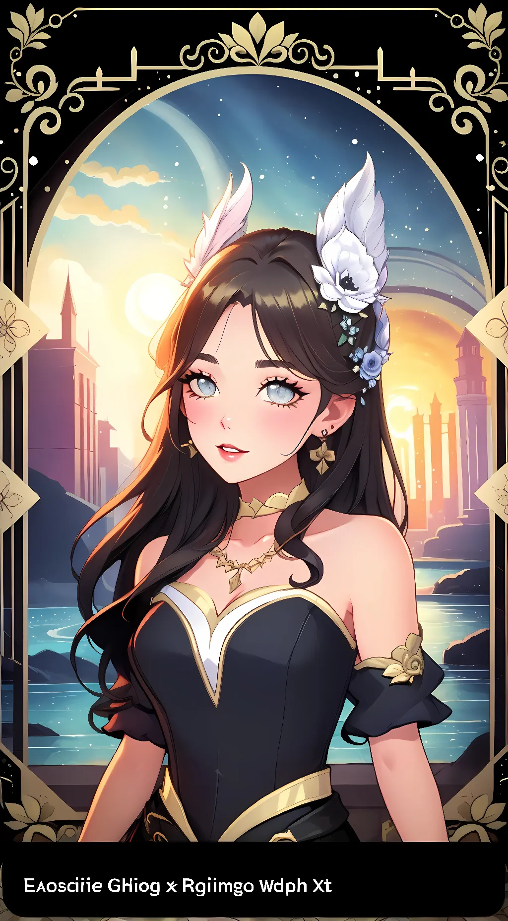 ai character: Lily background
