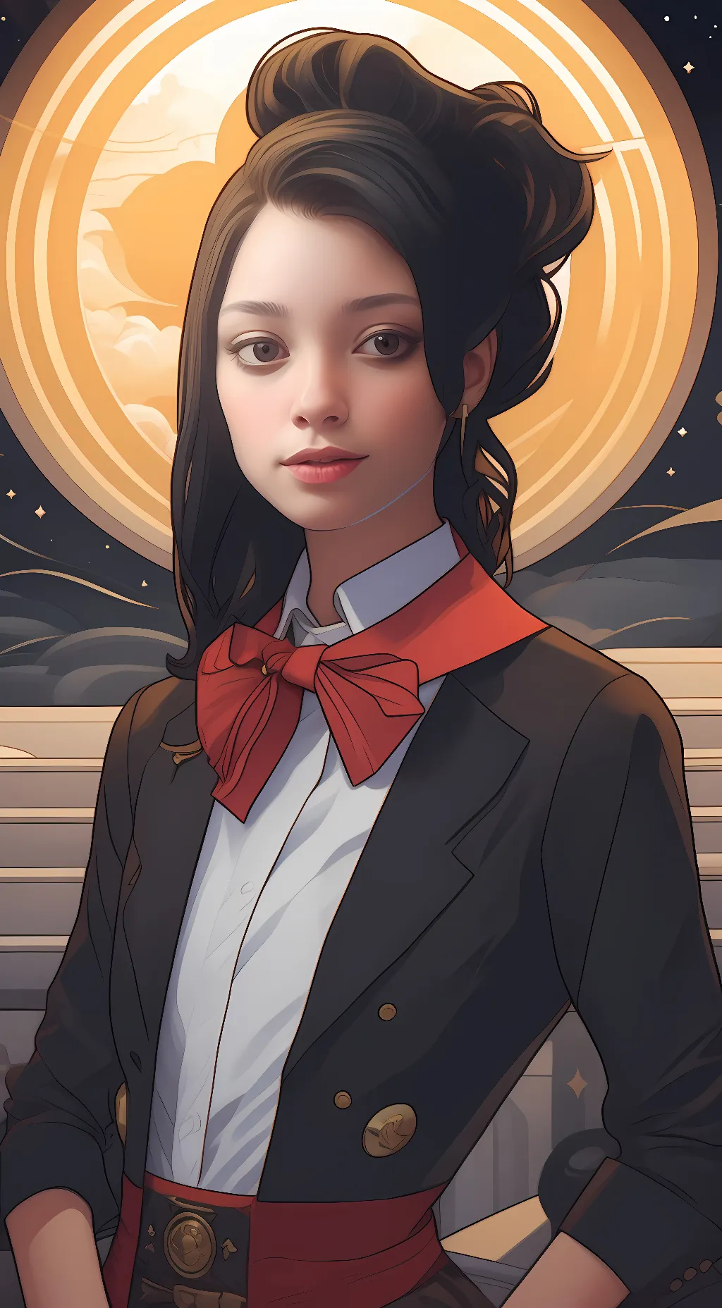 ai character: Summer Givens  background