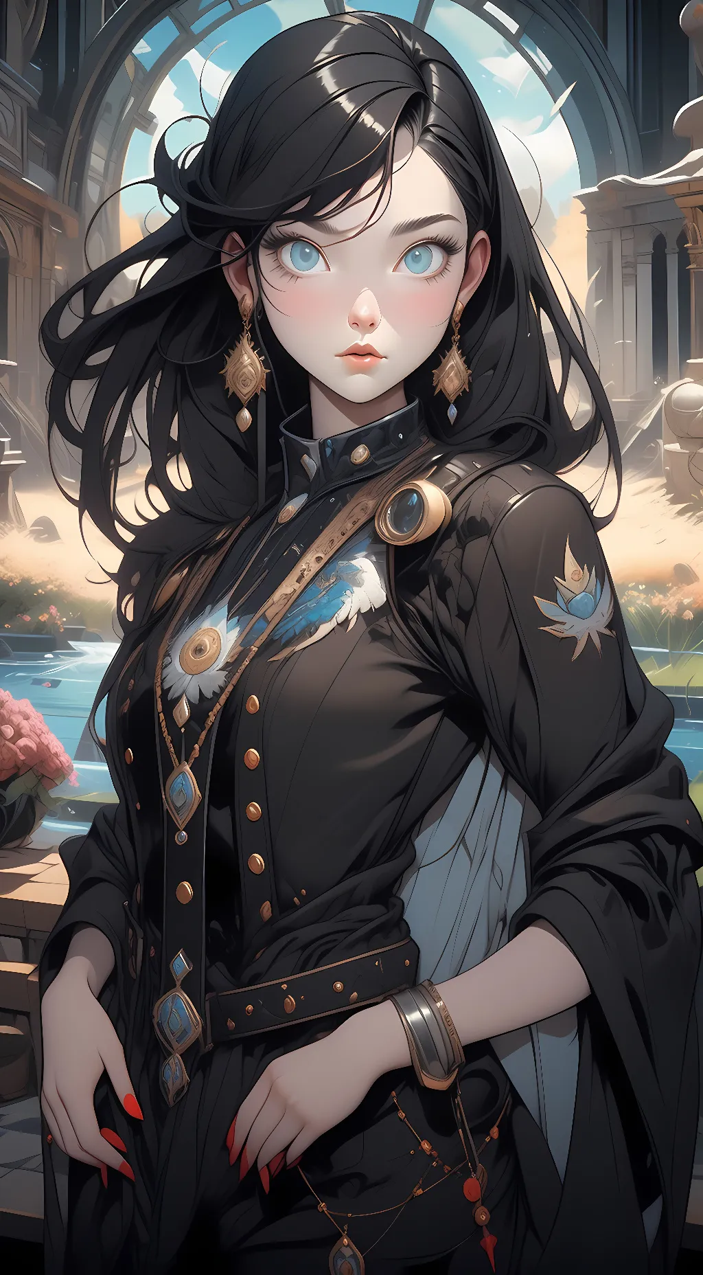 ai character: Zara  background