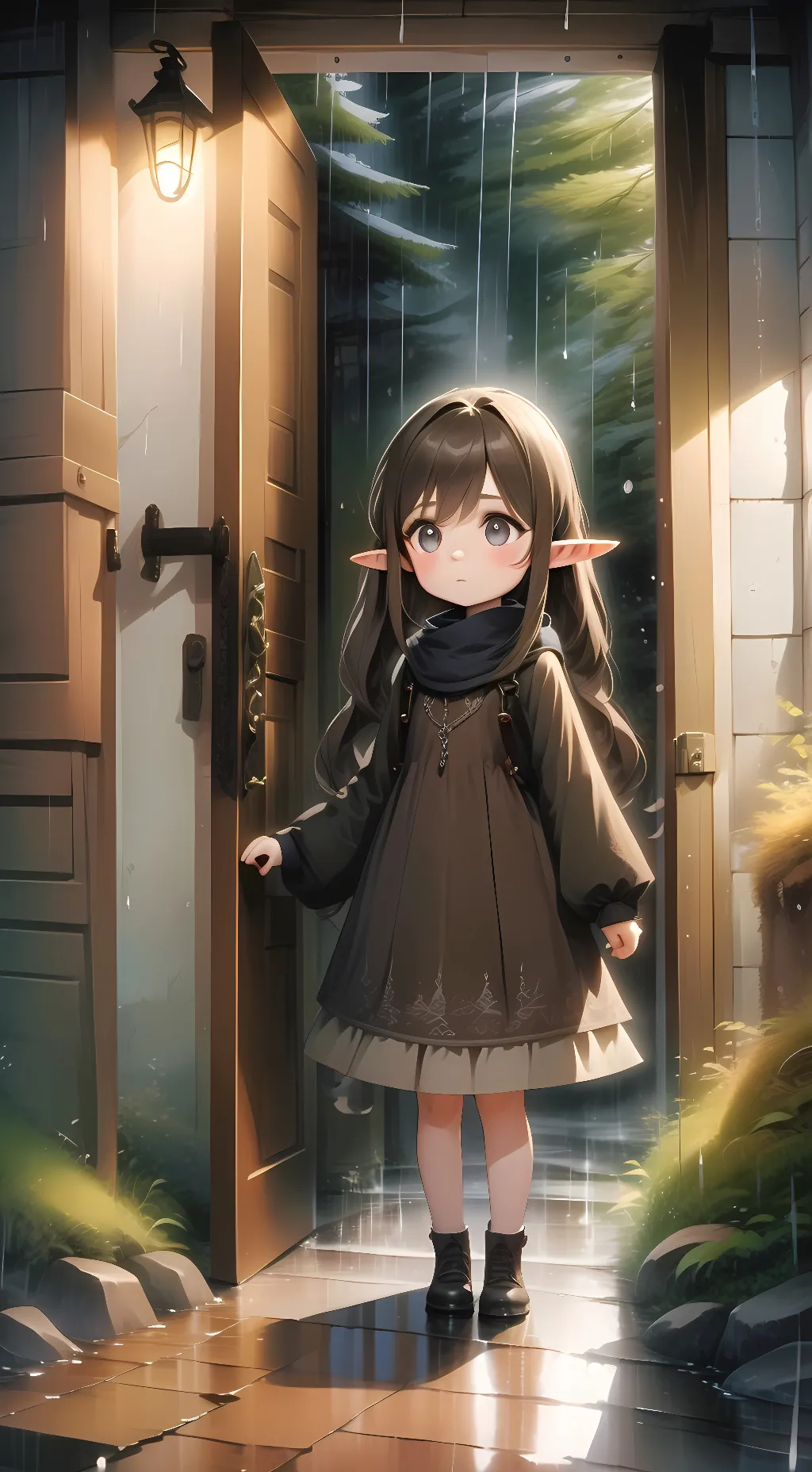 ai character: Elora background