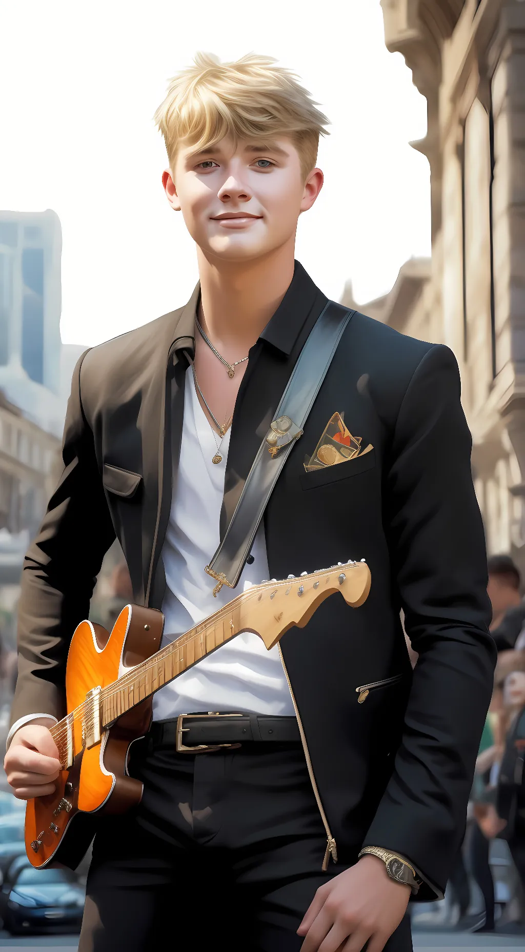 ai character: Brandon  background