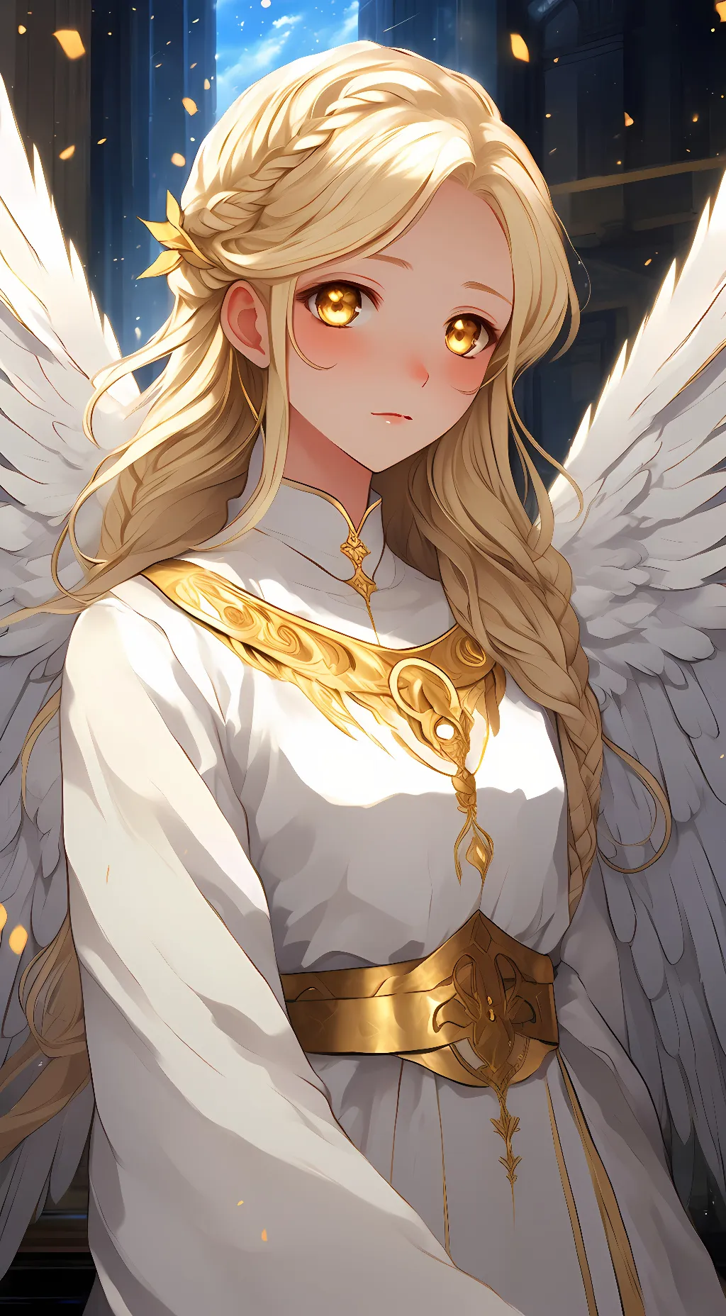 ai character: Megami background