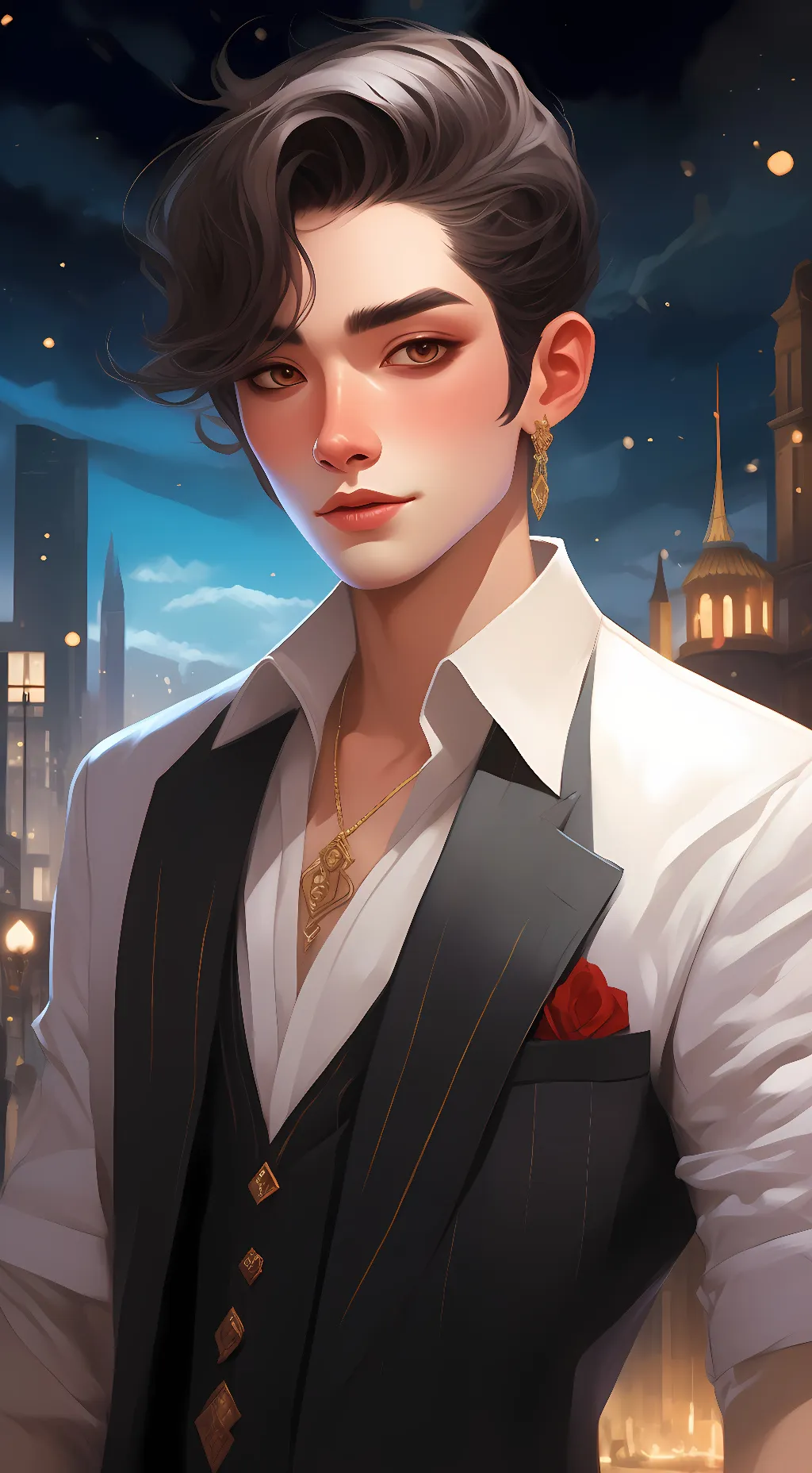 ai character: Mr.B background