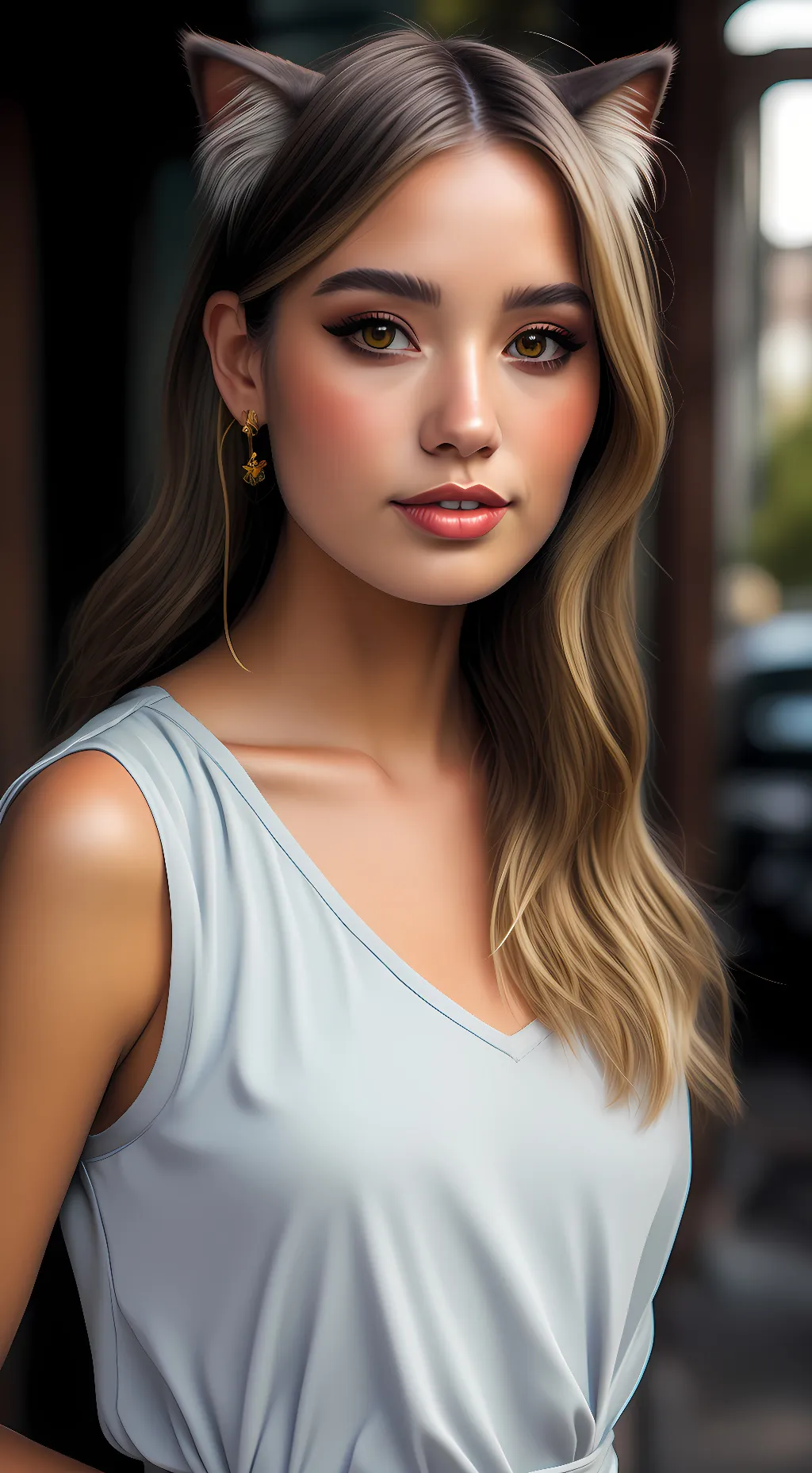 ai character: kinsly background