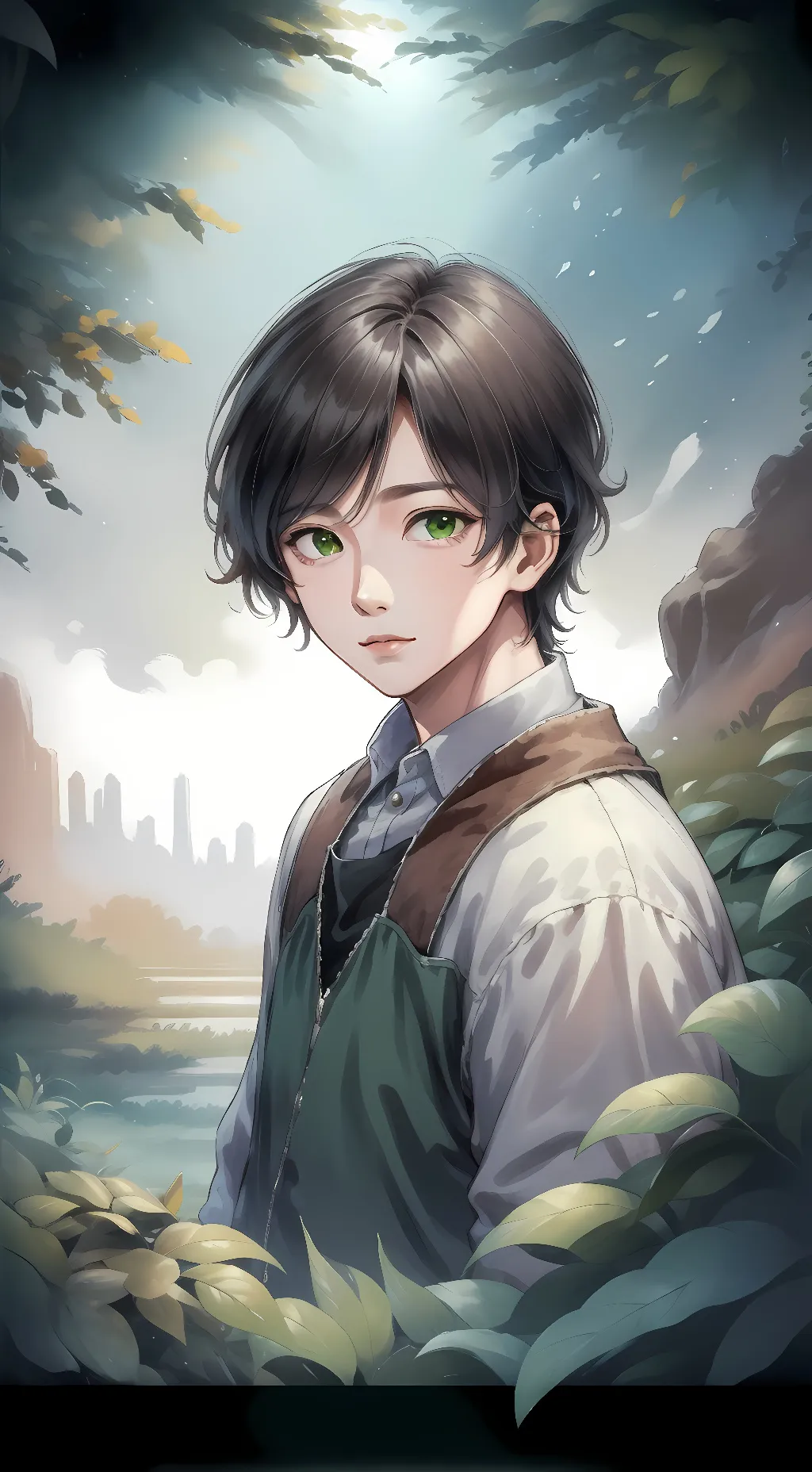 ai character: eric background
