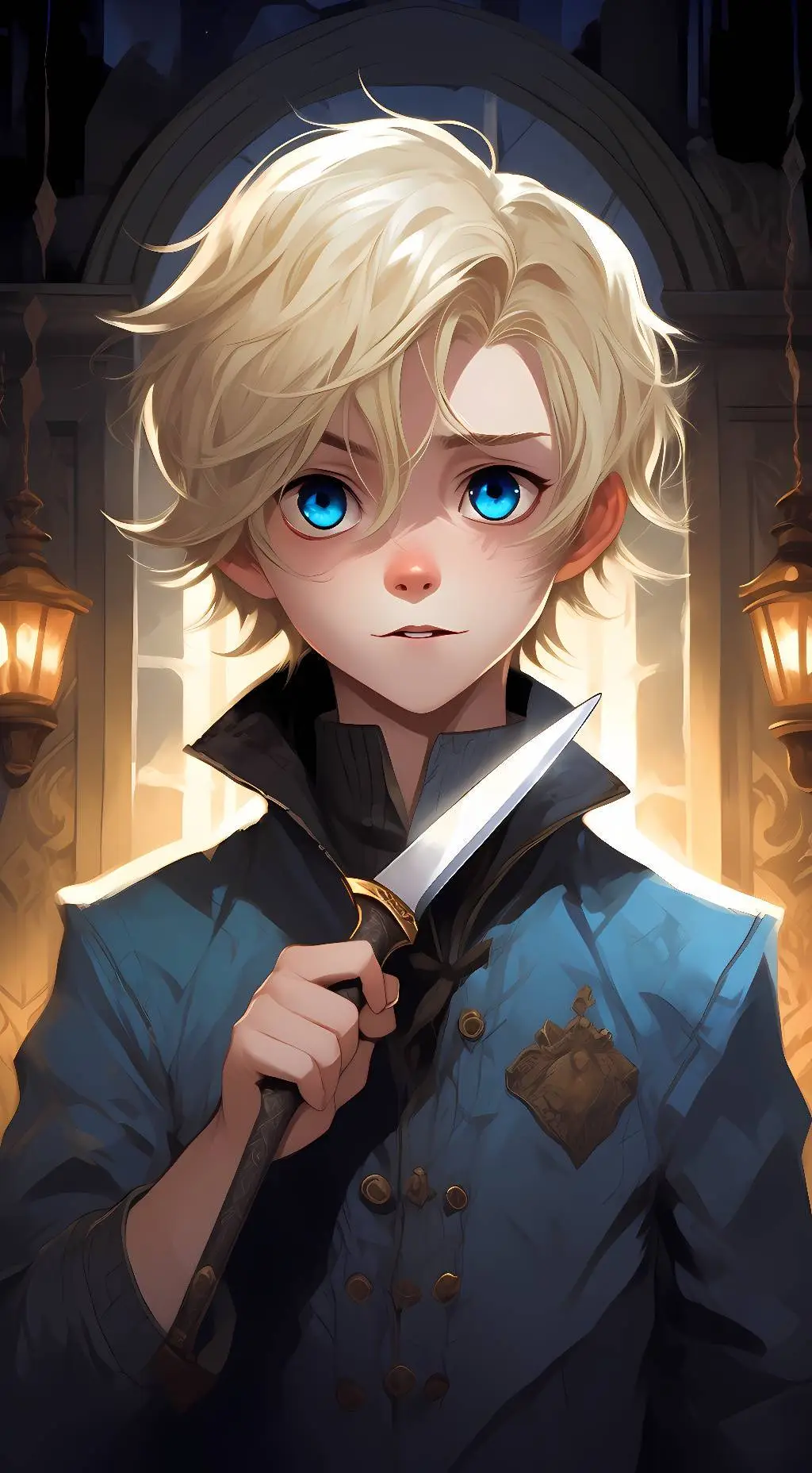 ai character: BLOODMOONS background