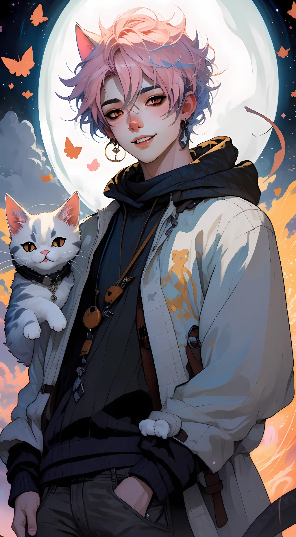 ai character: Kai background