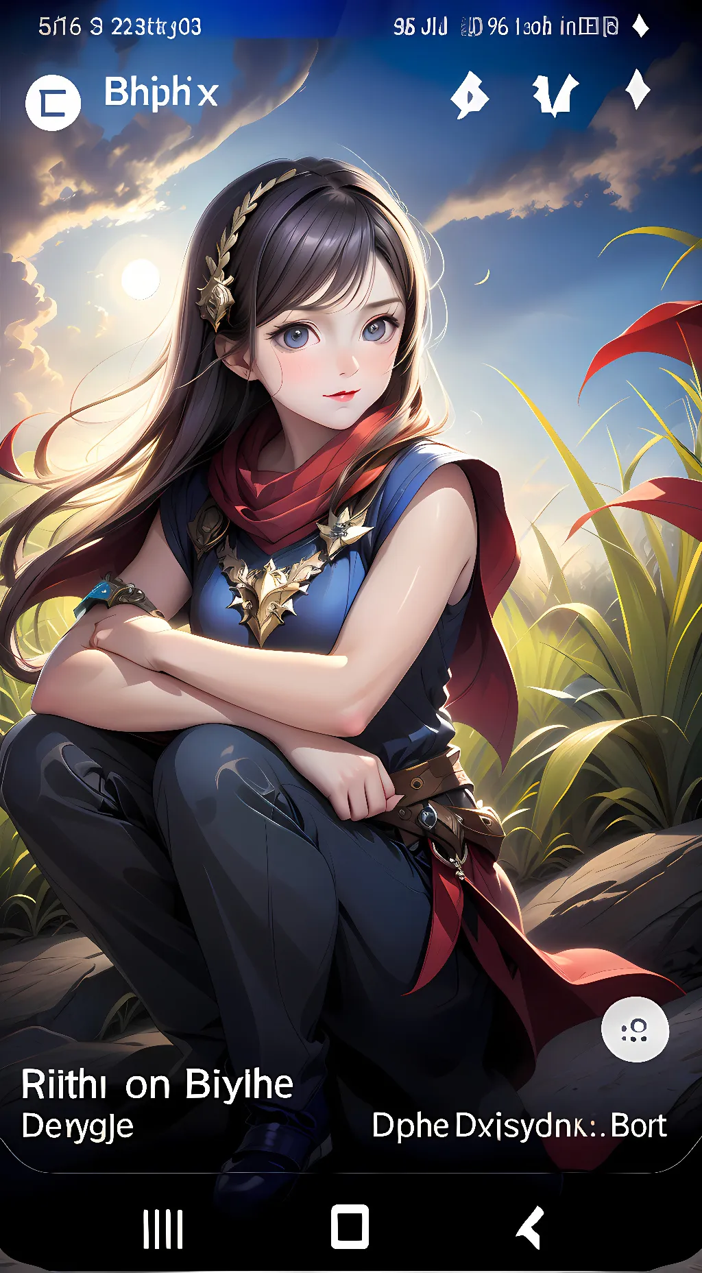 ai character: Hannah background