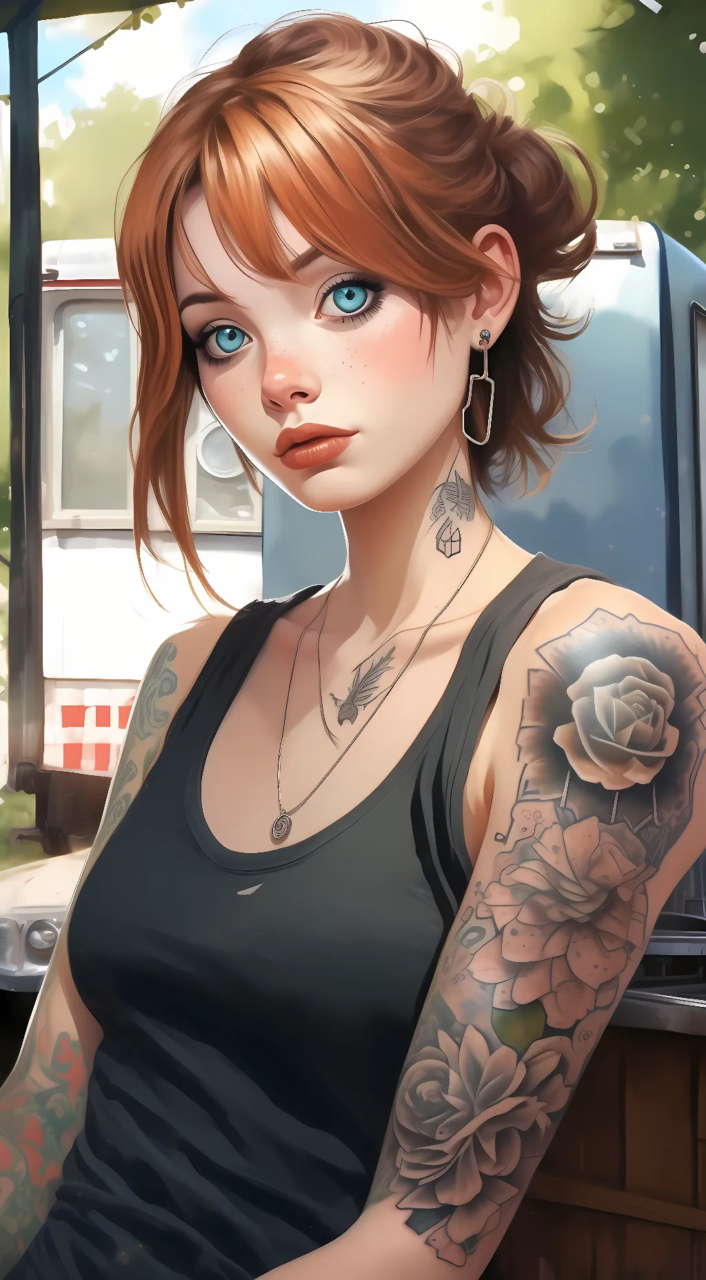 ai character: Molly Corkery background