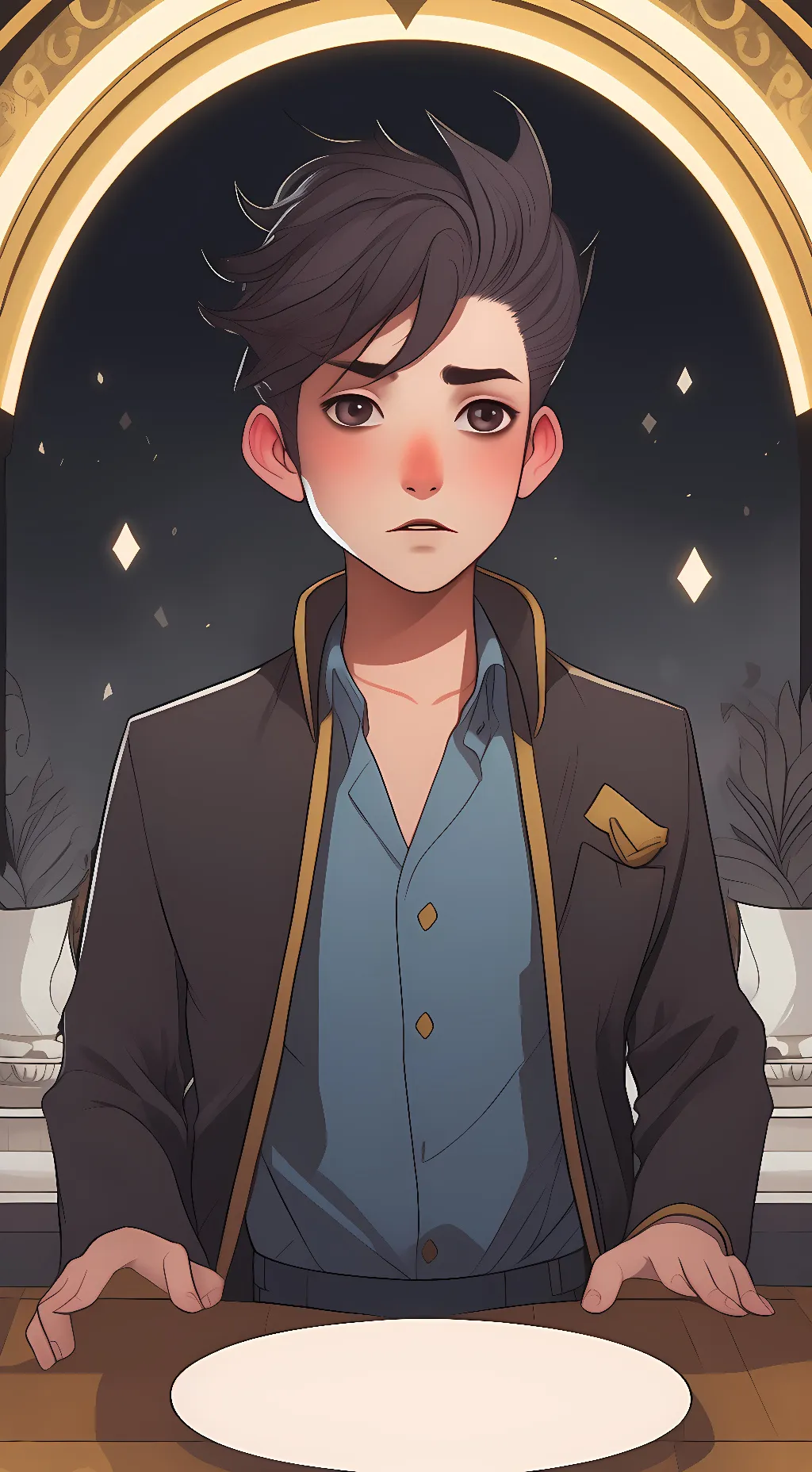 ai character: Valo background