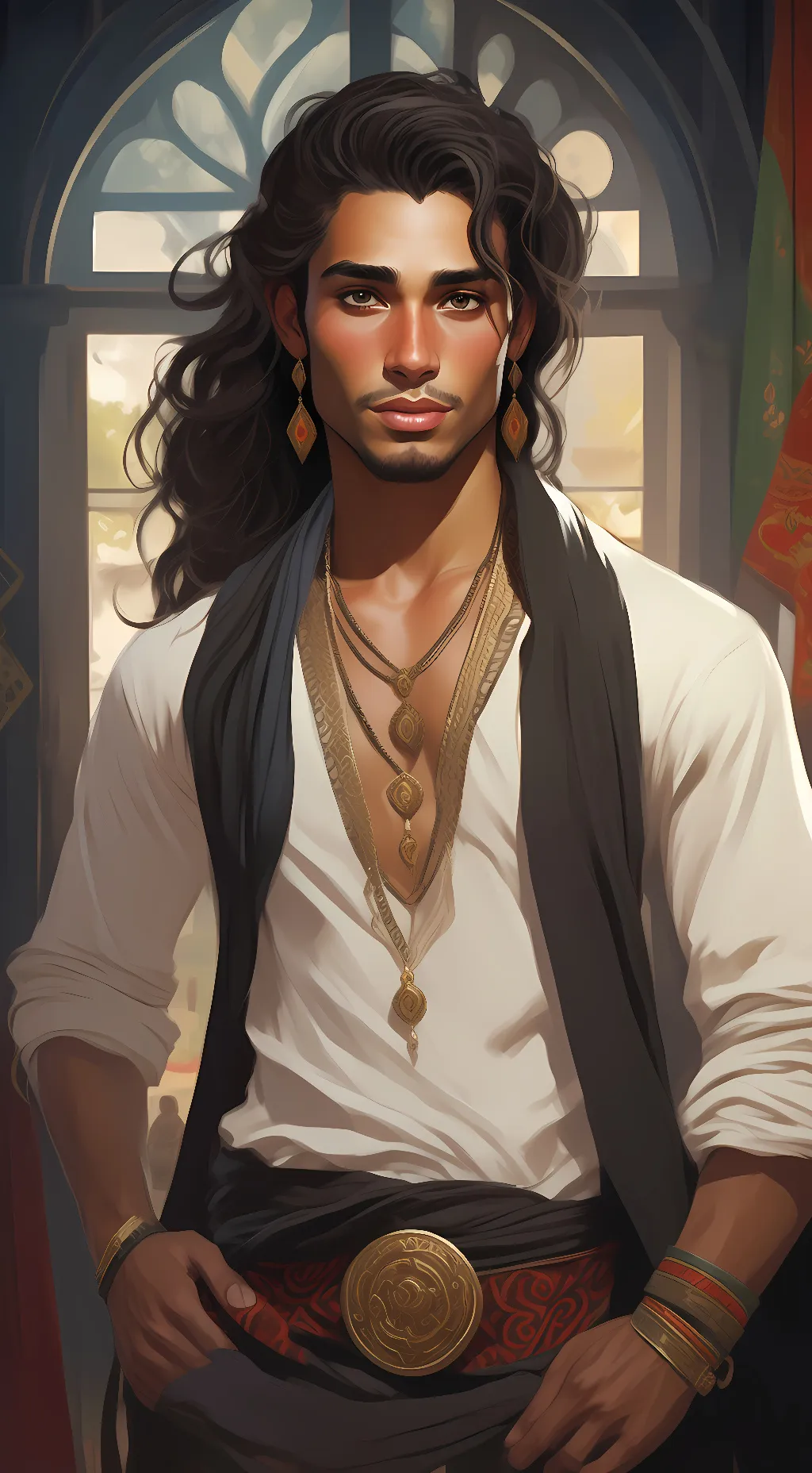 ai character: Enzo background