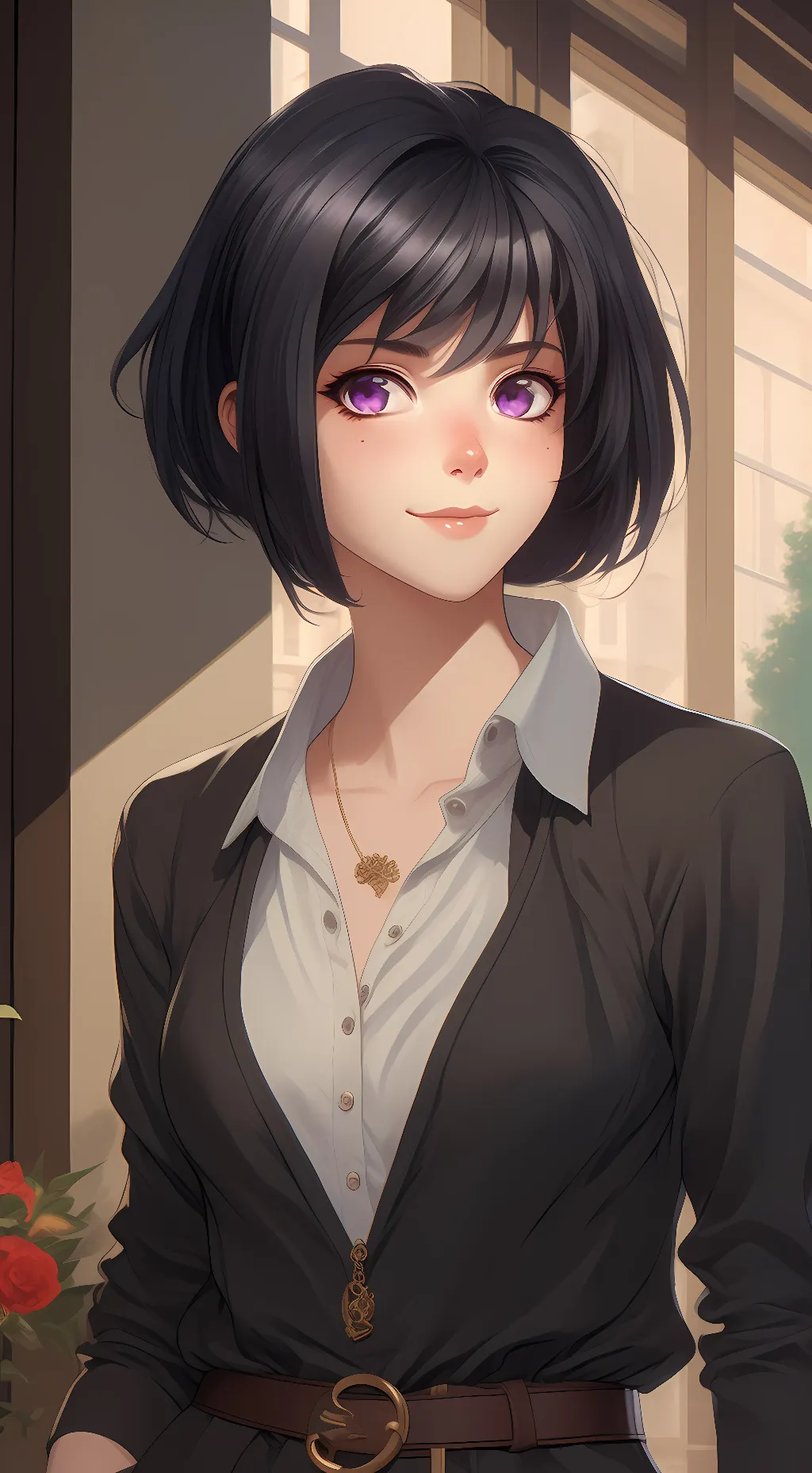 ai character: Chain Sumeragi  background