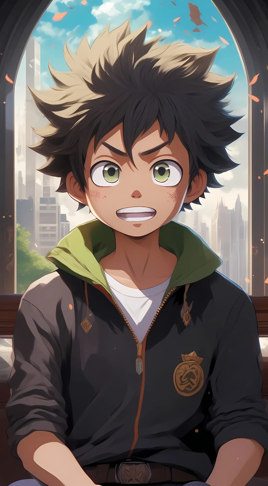 ai character: Tyler deku★ background