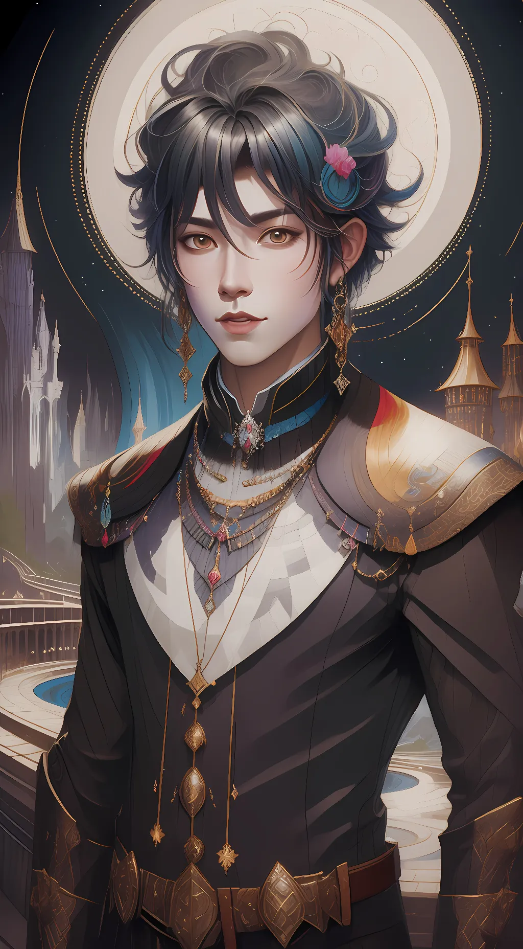 ai character: Shin background