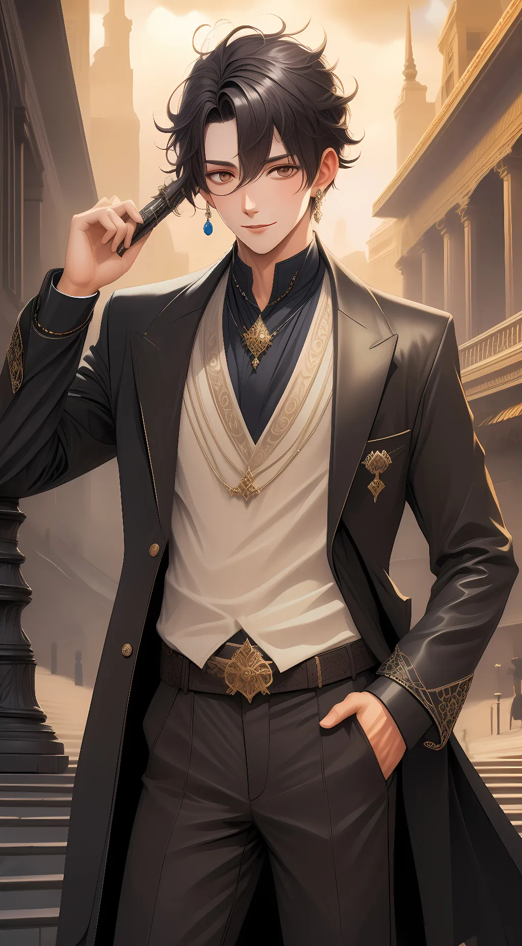 ai character: Scientists Marcus background