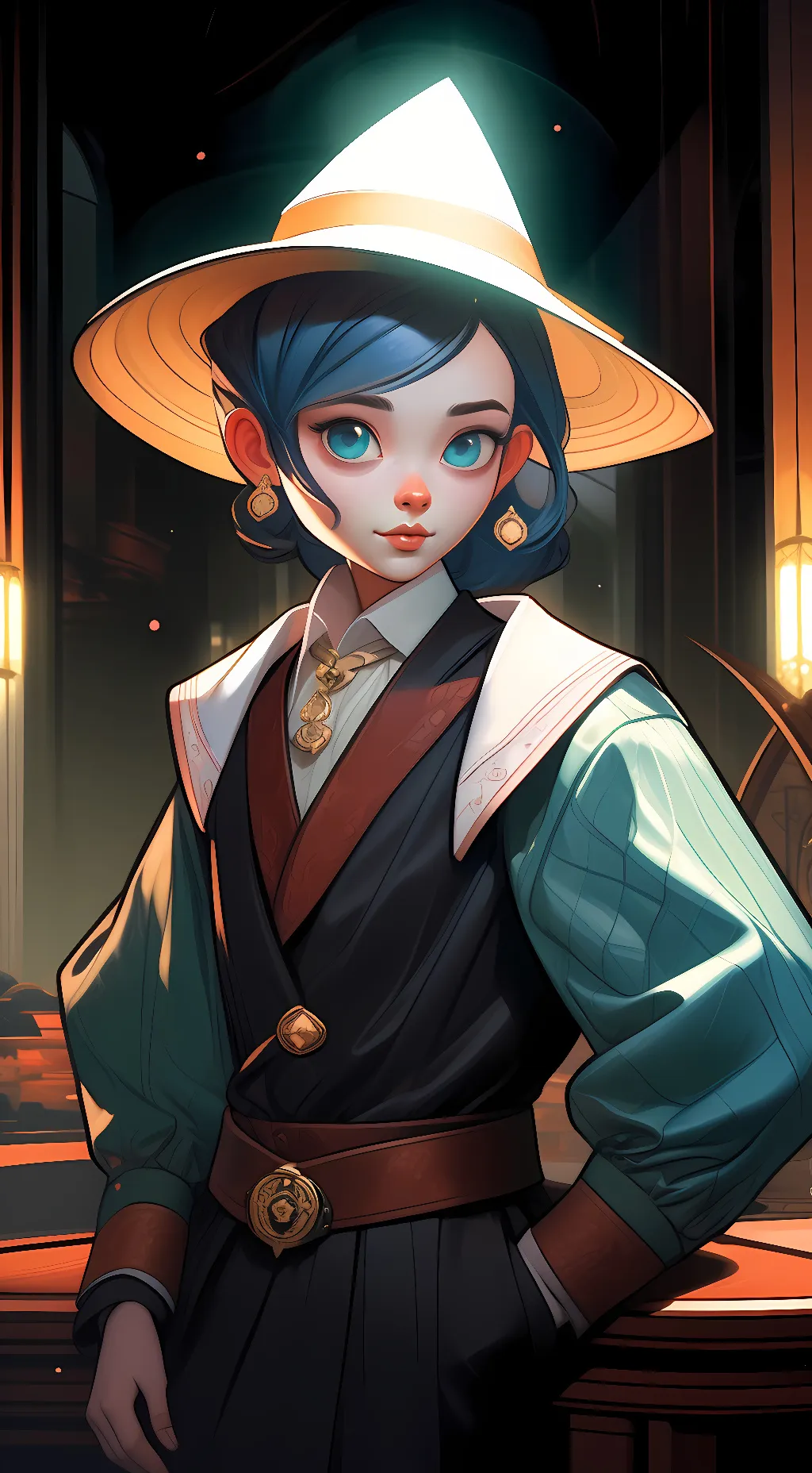 ai character: mushroom  background