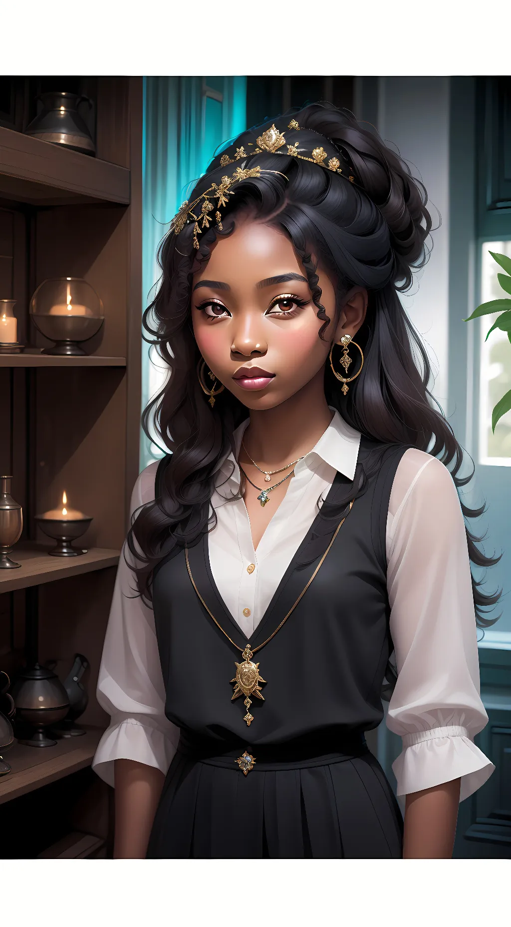 ai character: Ella background