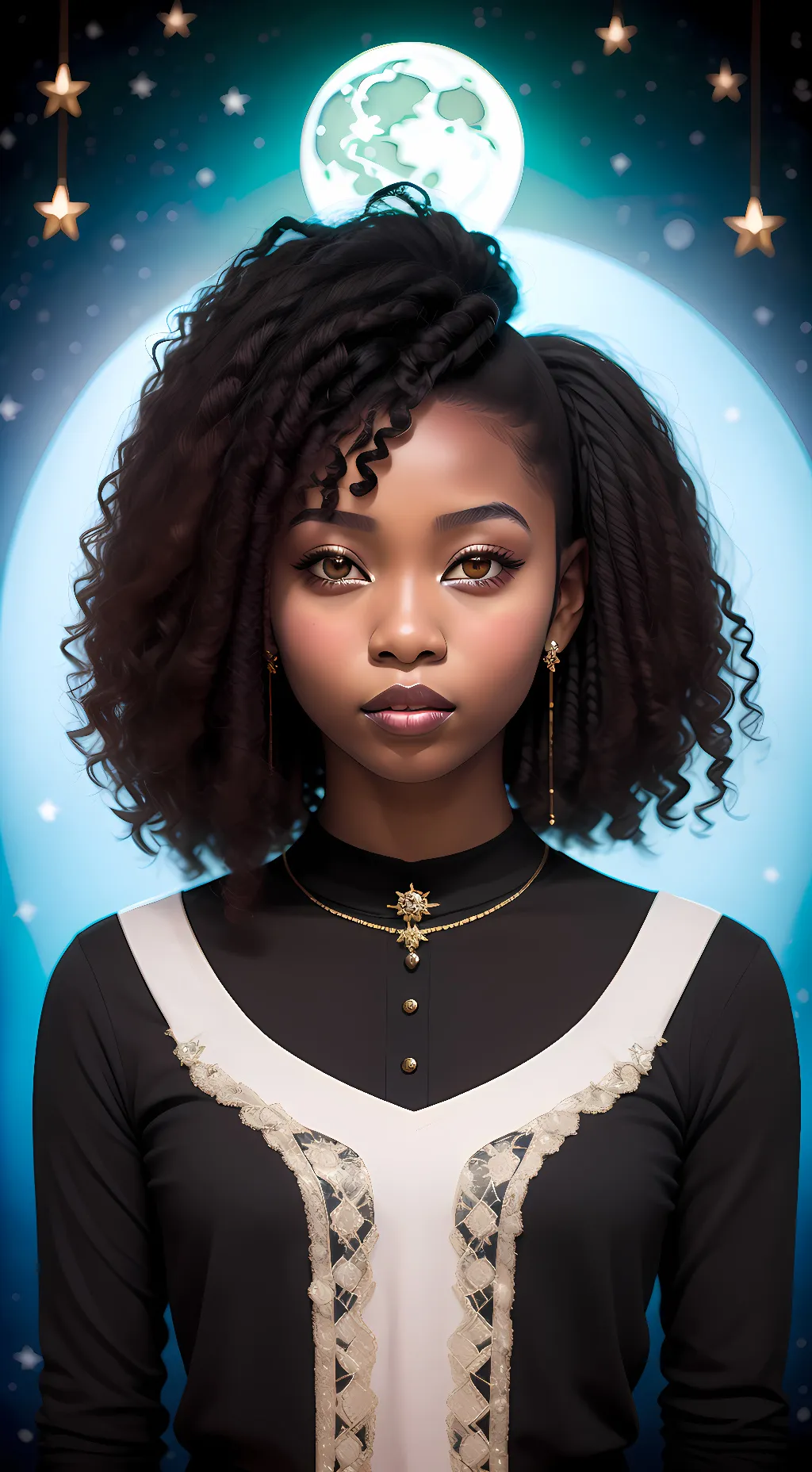 ai character: Mia Yumi background