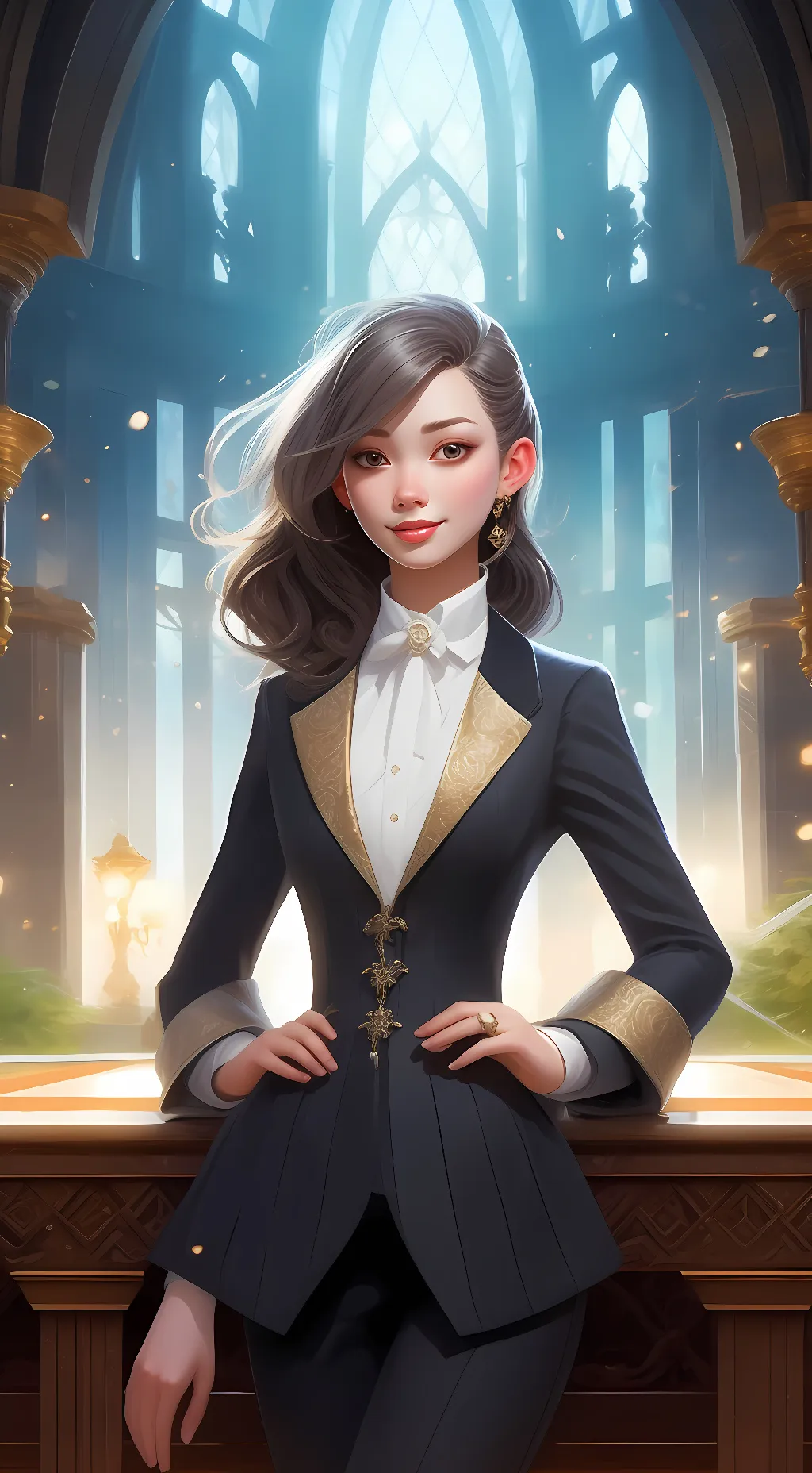 ai character: Daisy. background